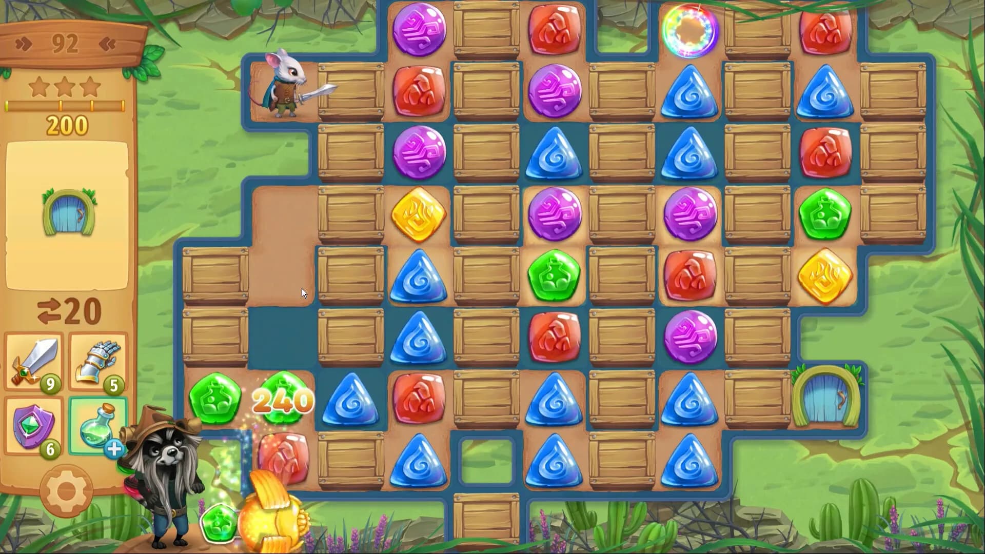 Strongblade - Puzzle Quest and Match-3 Adventure görsel 9
