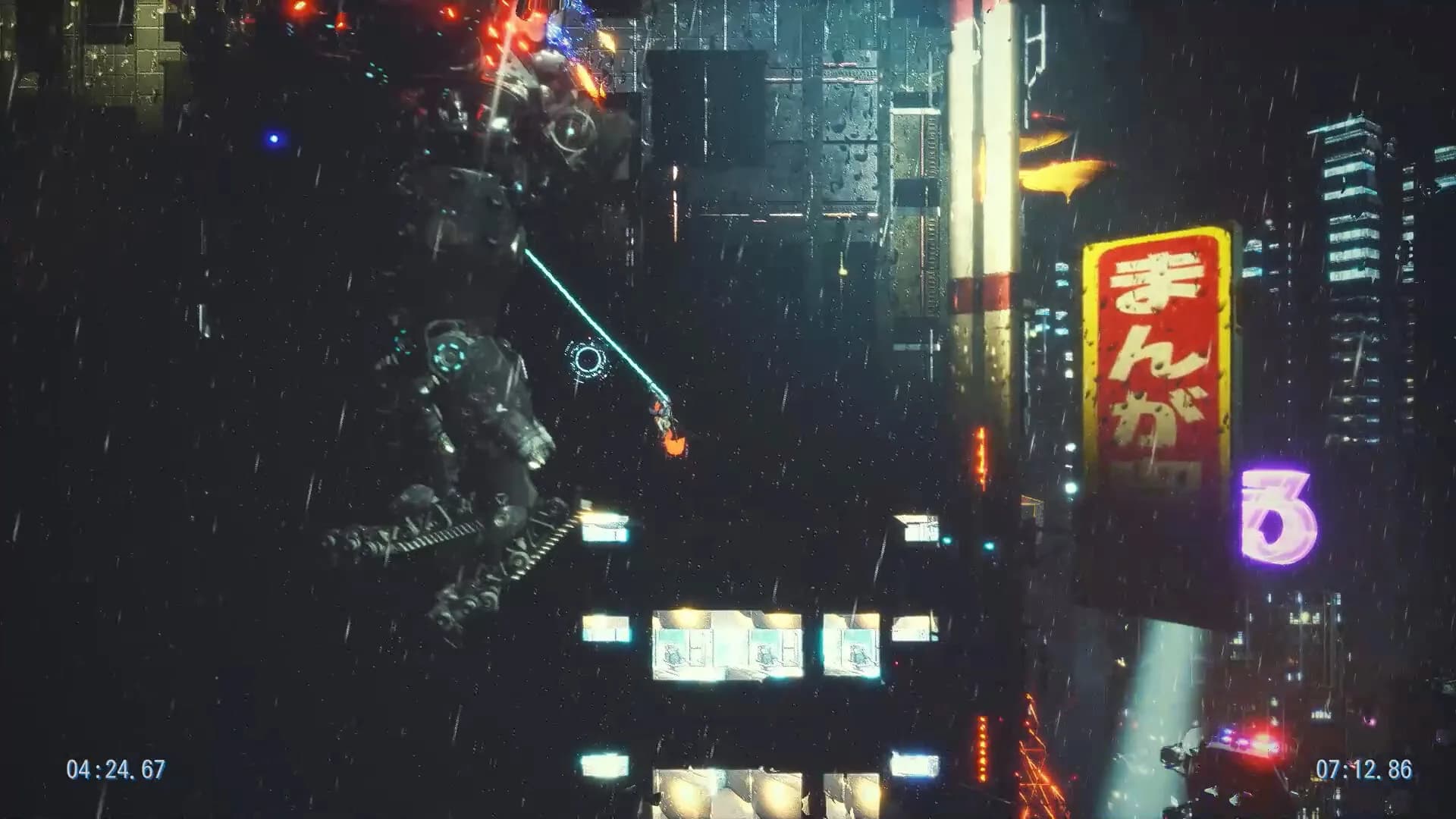 Cyber NINJA that Climbs the City görsel 5