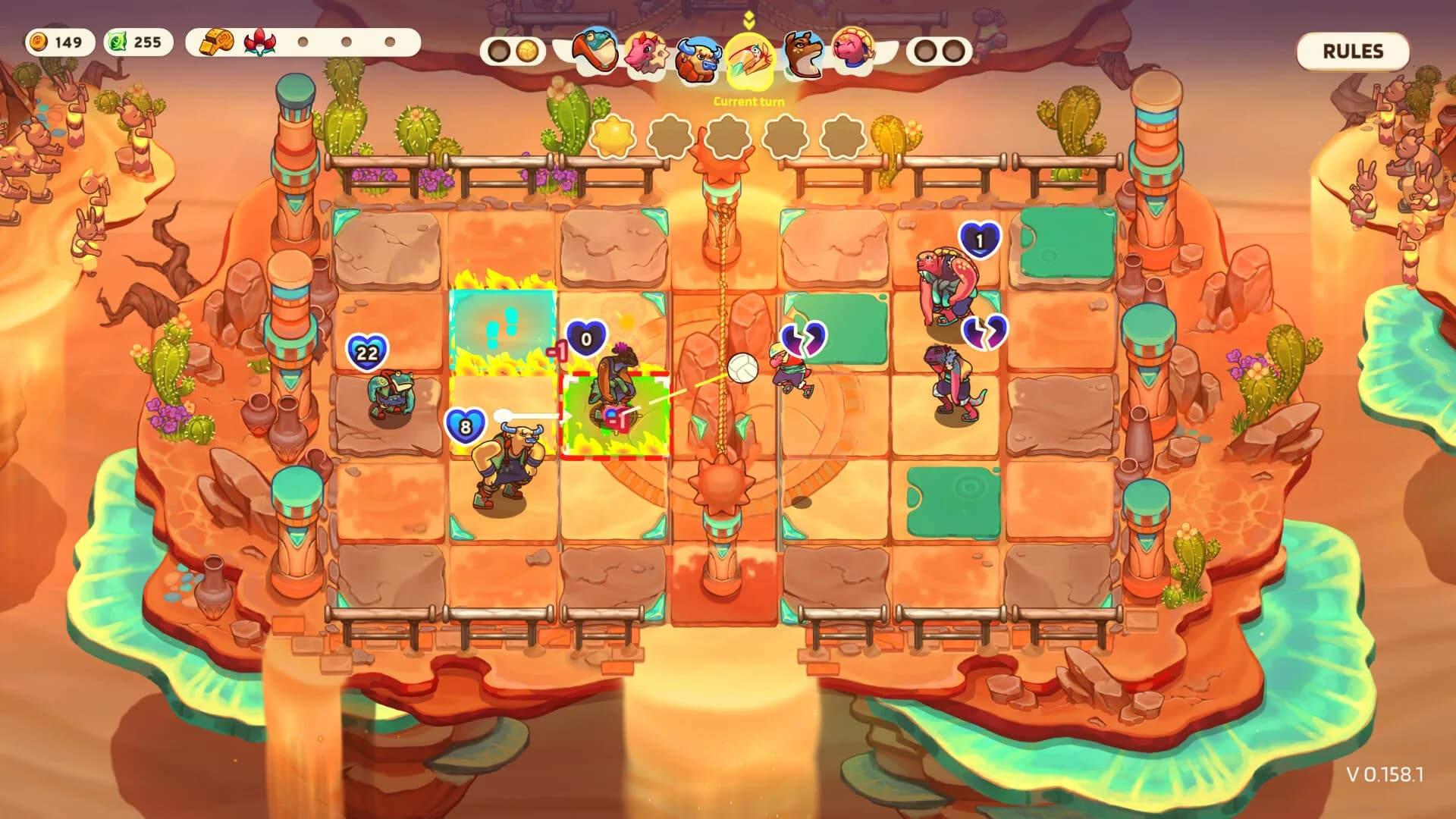 Smash it Wild: Tactical Volleyball Roguelike görsel 2