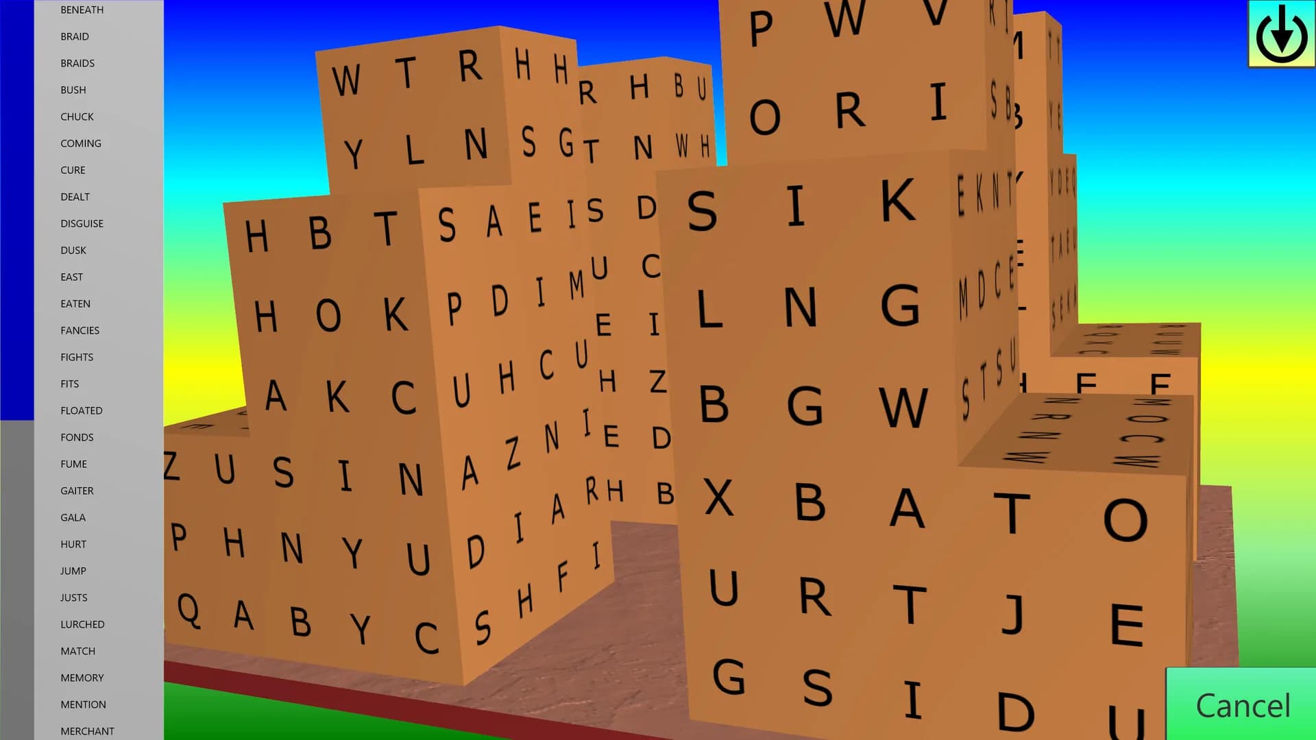 Wordsearch Attack görsel 4