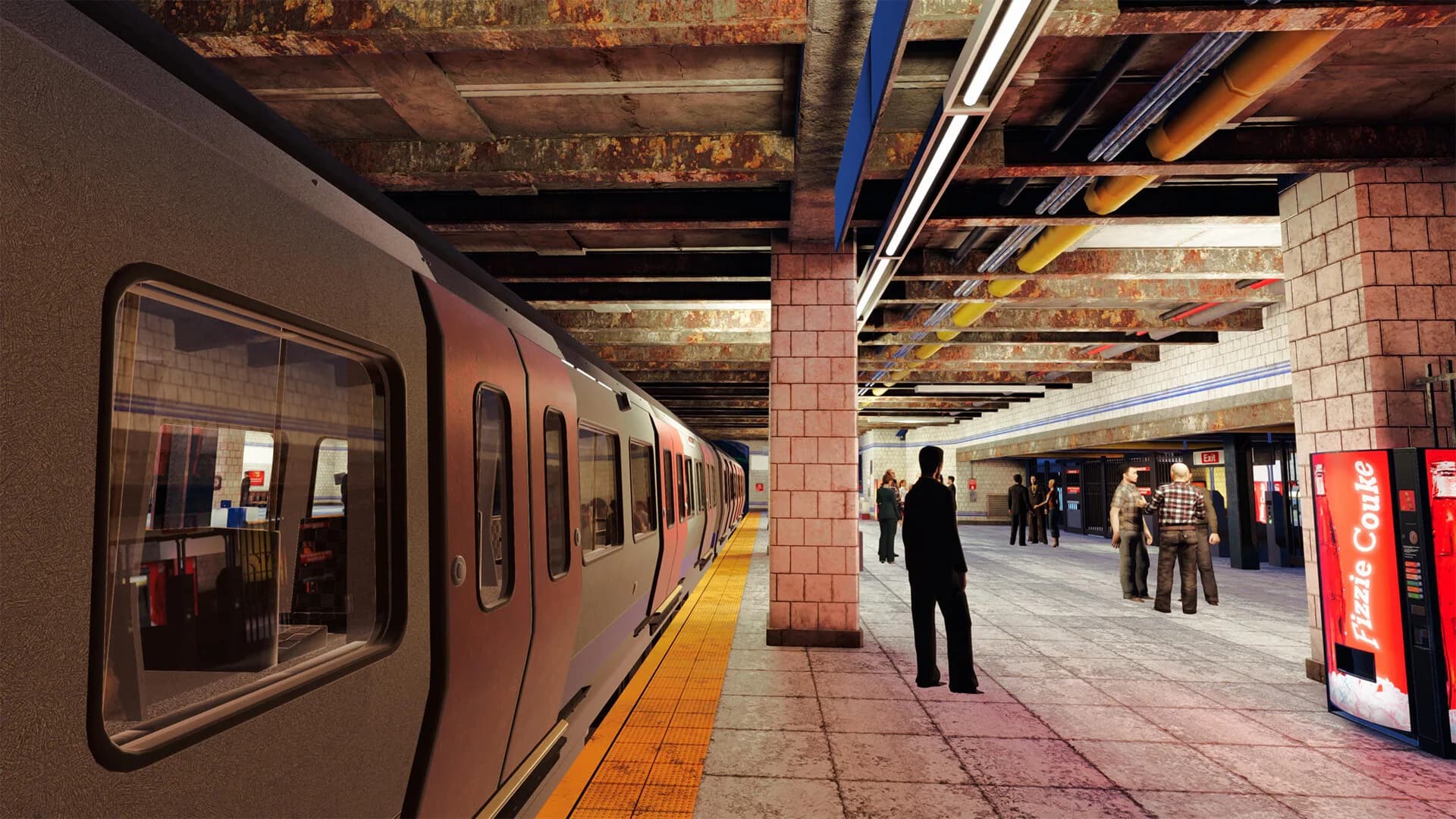 SUBWAY SIMULATOR: UNDERGROUND TRAIN RIDE görsel 5