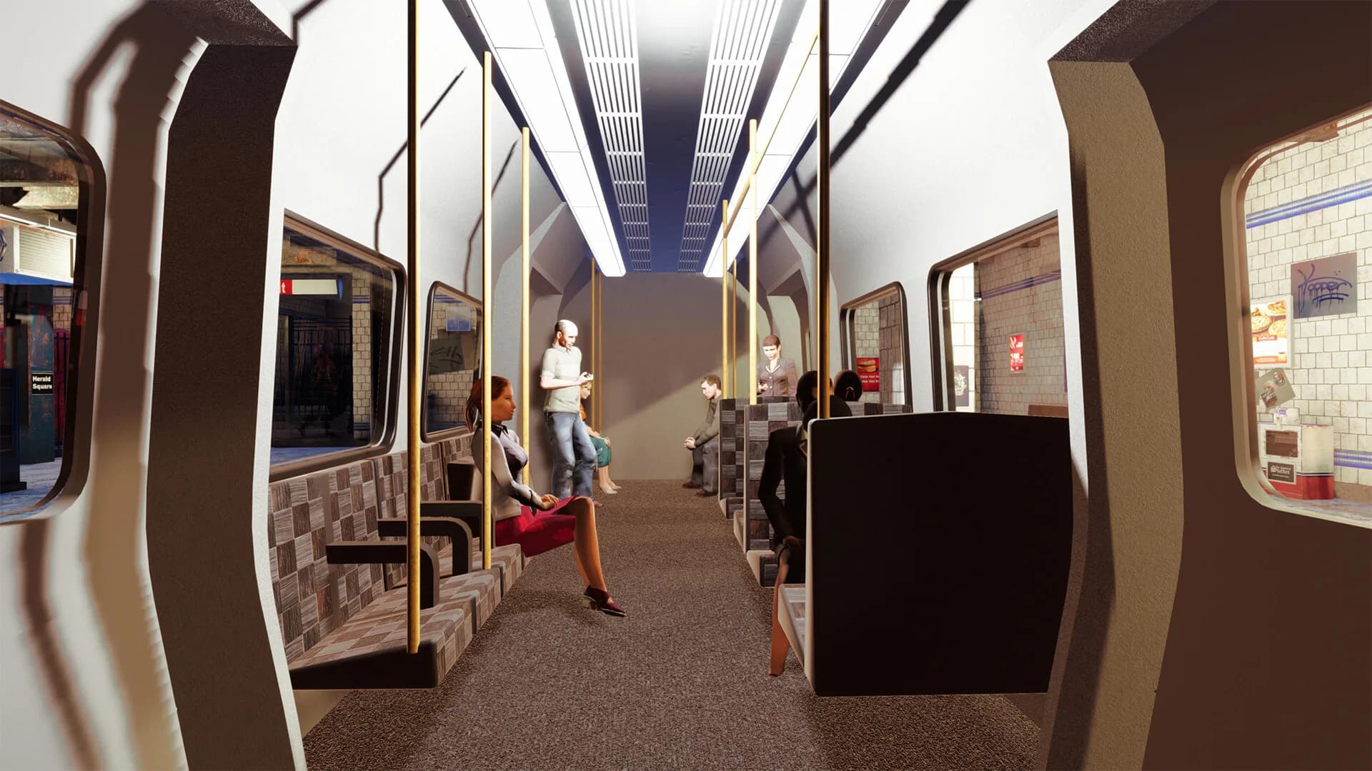 SUBWAY SIMULATOR: UNDERGROUND TRAIN RIDE görsel 6