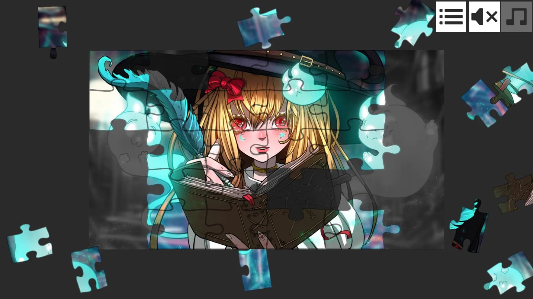 Jigsaw Puzzle - Anime Girls görsel 4