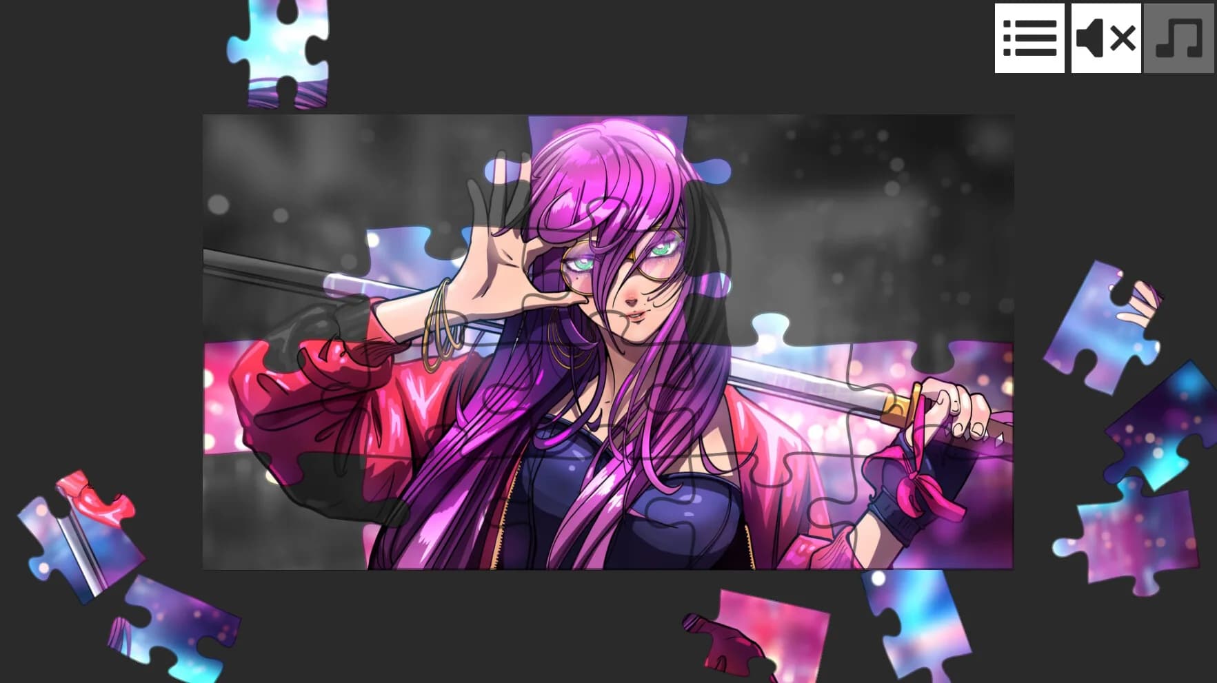 Jigsaw Puzzle - Anime Girls görsel 5