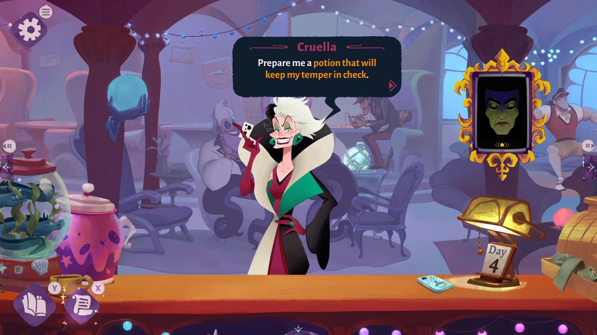 Disney Villains Cursed Café görsel 6