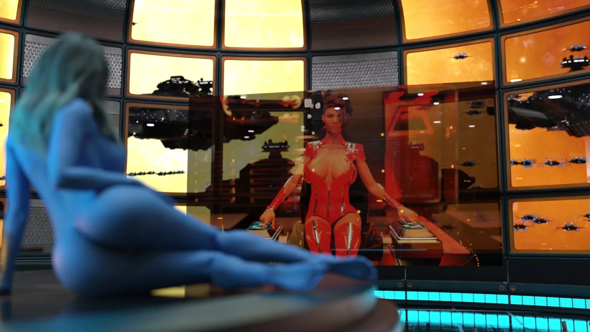 The Galactic Harem Handbook: Chapter 1 - NSFW Sci-Fi Porn görsel 2