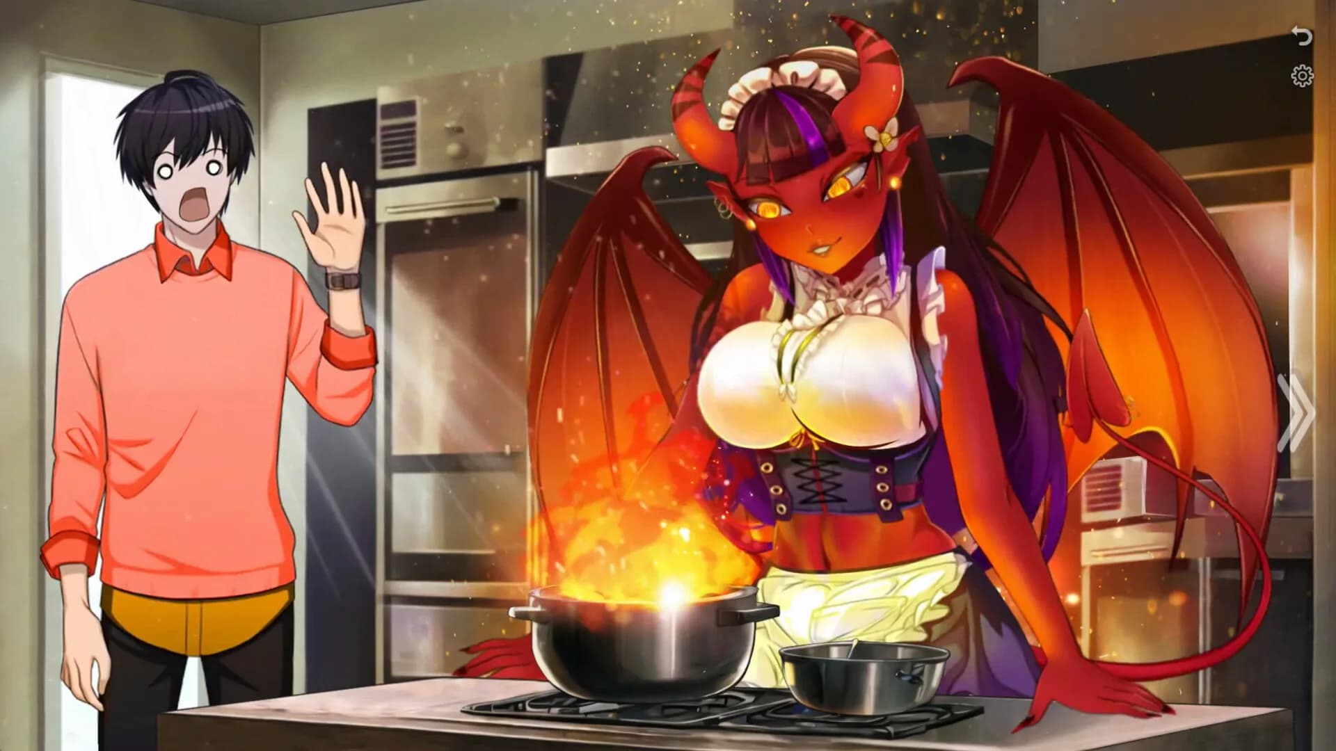 Succubus's making lunch görsel 5