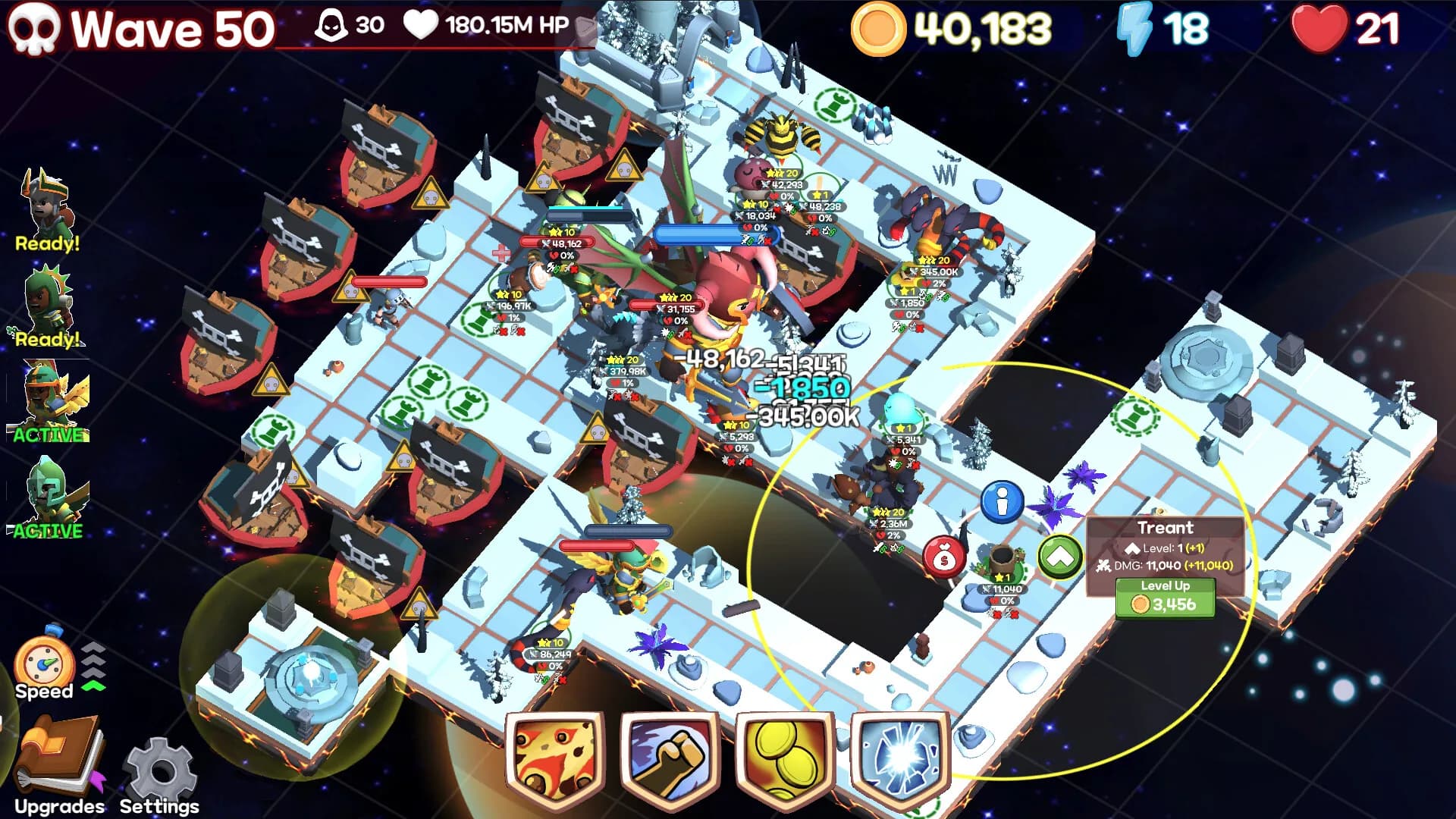 Monster Tiles TD: Tower Wars görsel 4