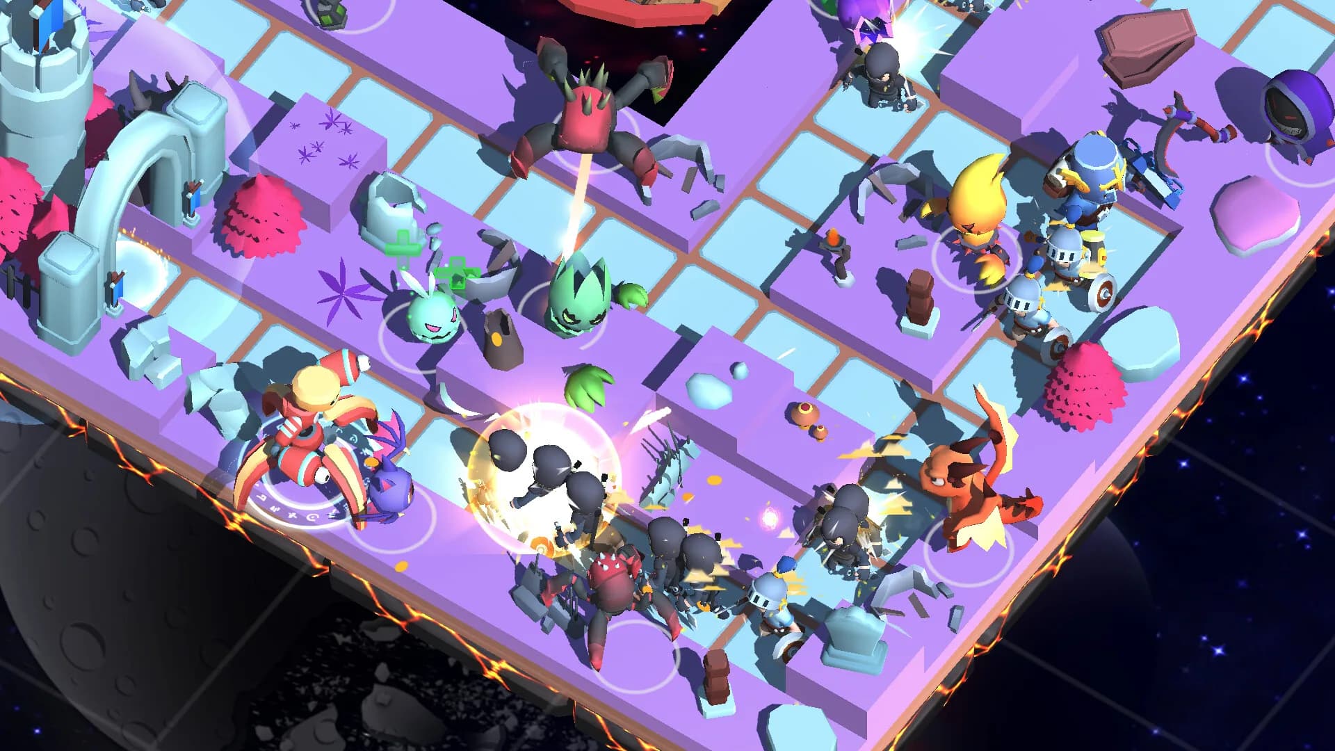 Monster Tiles TD: Tower Wars görsel 5