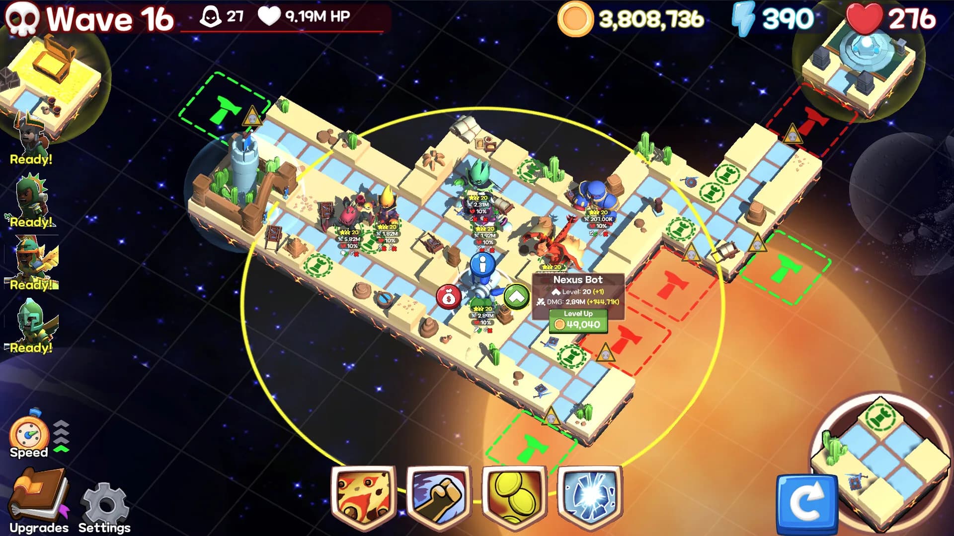 Monster Tiles TD: Tower Wars görsel 6