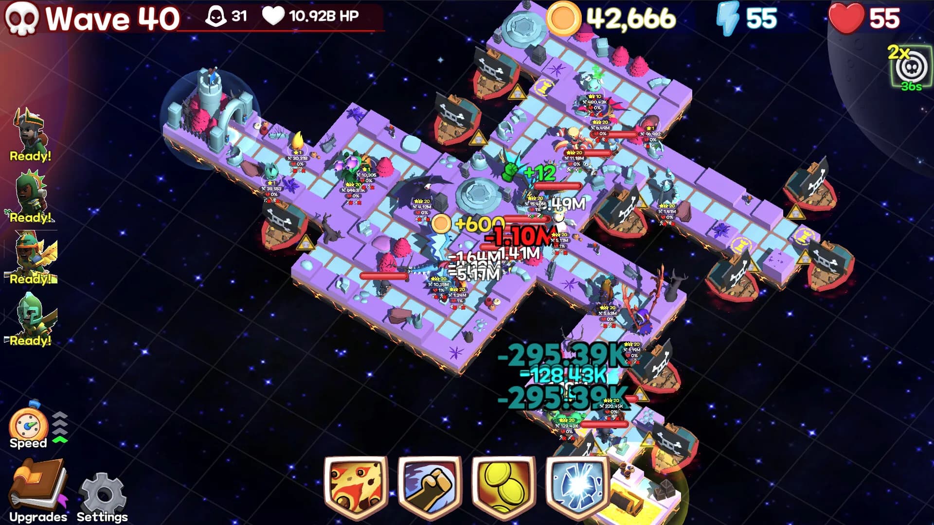 Monster Tiles TD: Tower Wars görsel 8