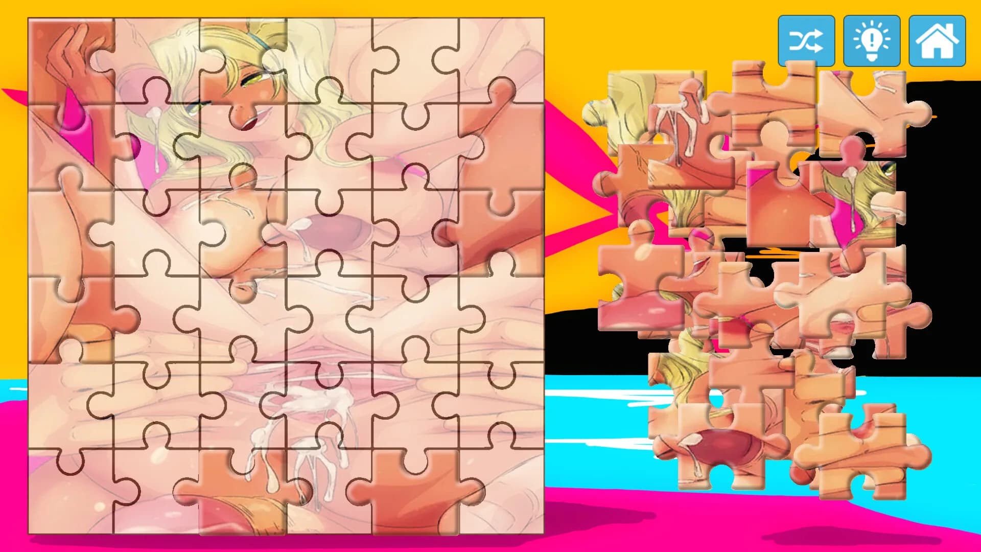 Hentai Jigsaw Puzzle Collection: Spring Edition görsel 6
