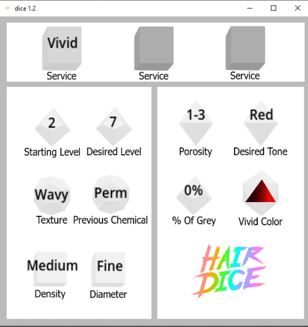 Hair Dice görsel 3