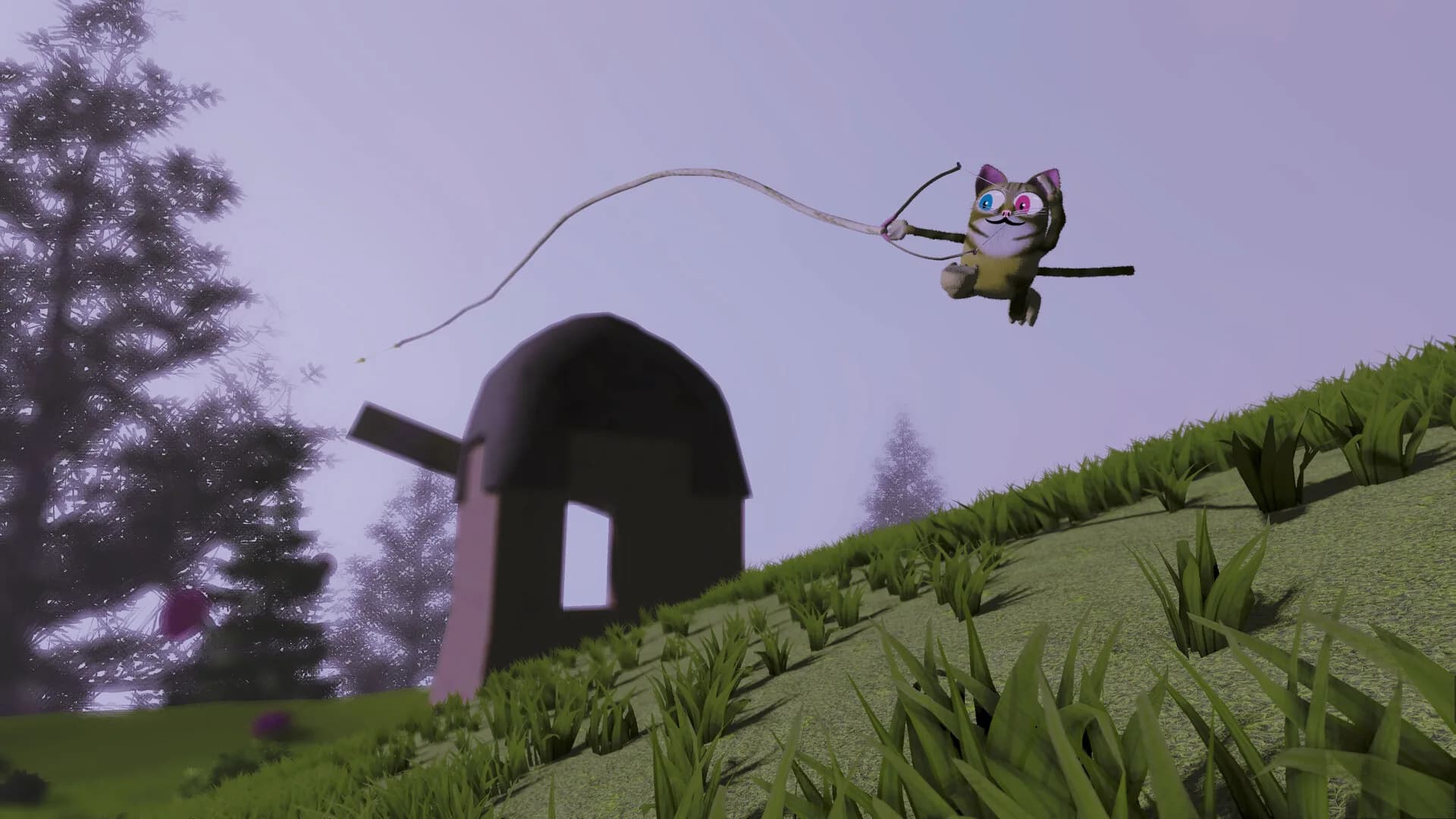 Floppy Cat Bow Golf! görsel 3
