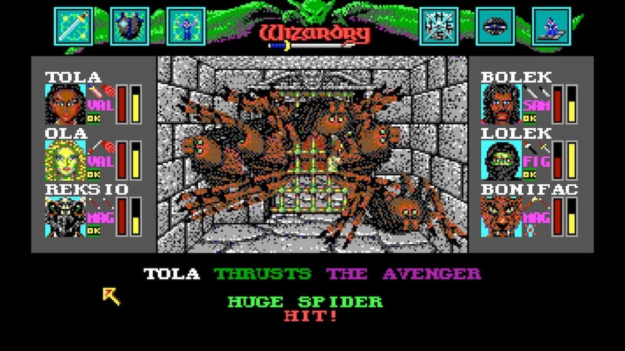 Wizardry 6: Bane of the Cosmic Forge görsel 6
