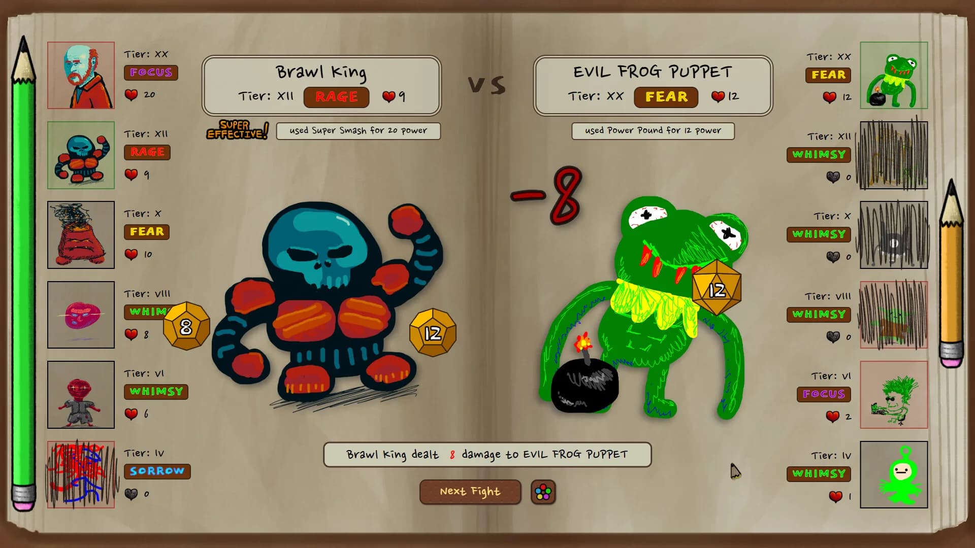 Doodle Dice Monsters görsel 4