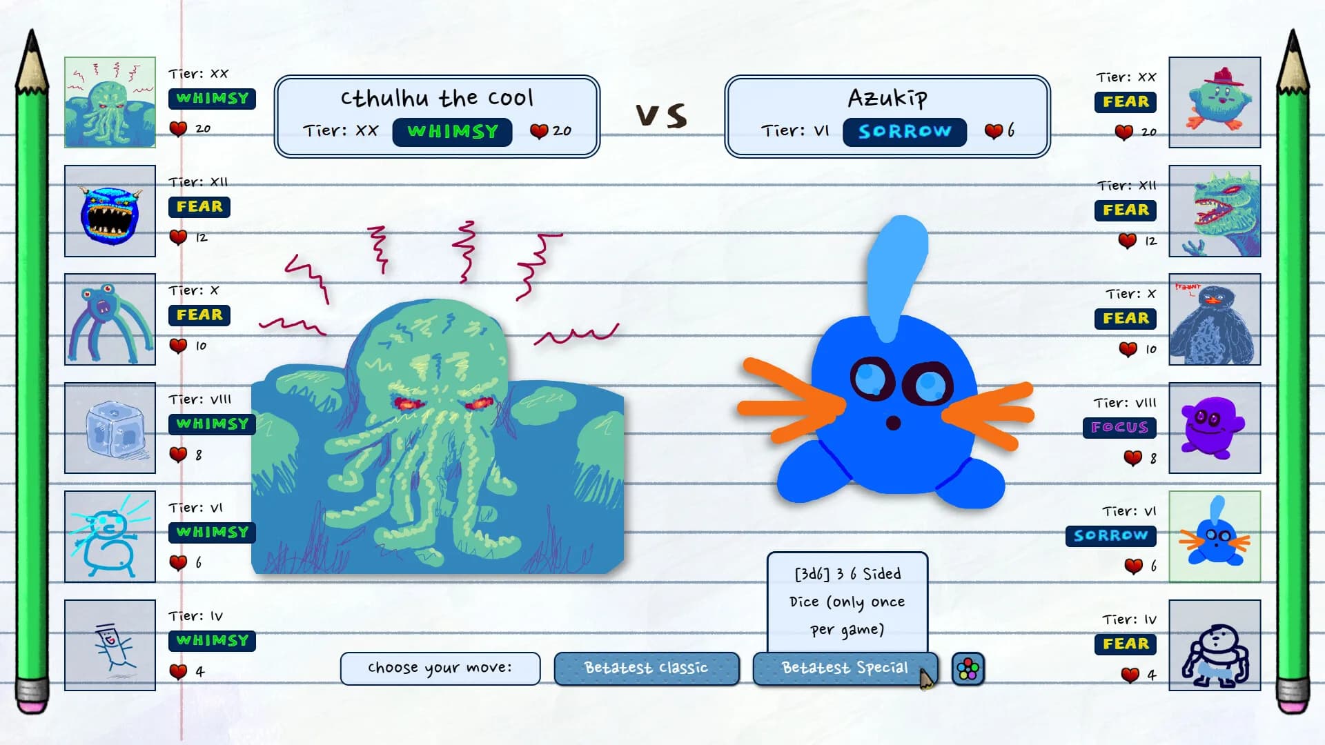 Doodle Dice Monsters görsel 7