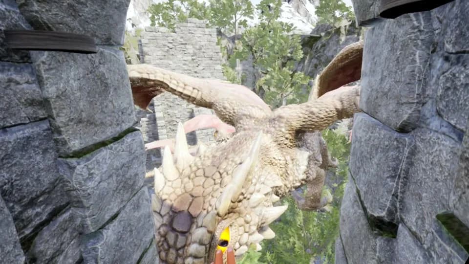 VR Pterosaur Rock Climbing görsel 4