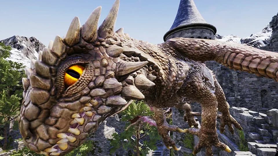 VR Pterosaur Rock Climbing görsel 8