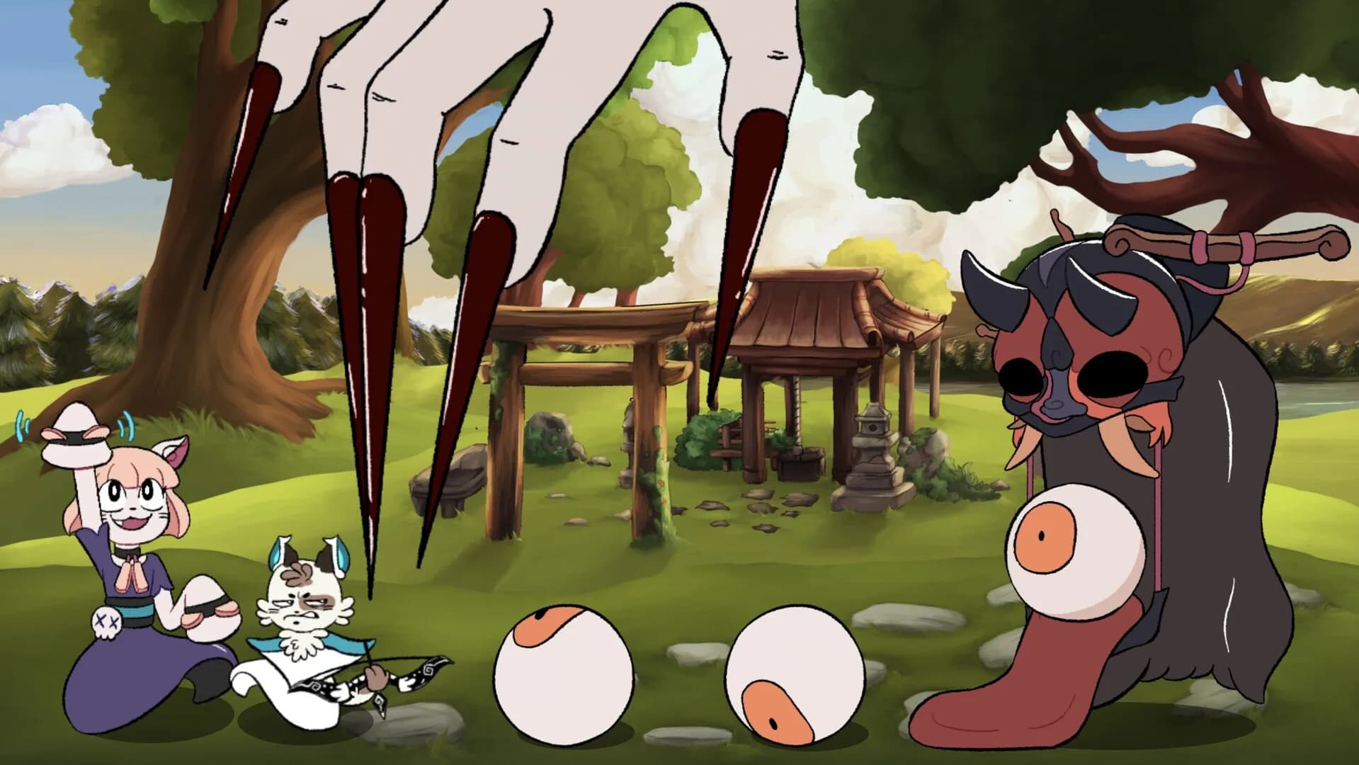 Mononeko: A Rhythm Adventure görsel 2