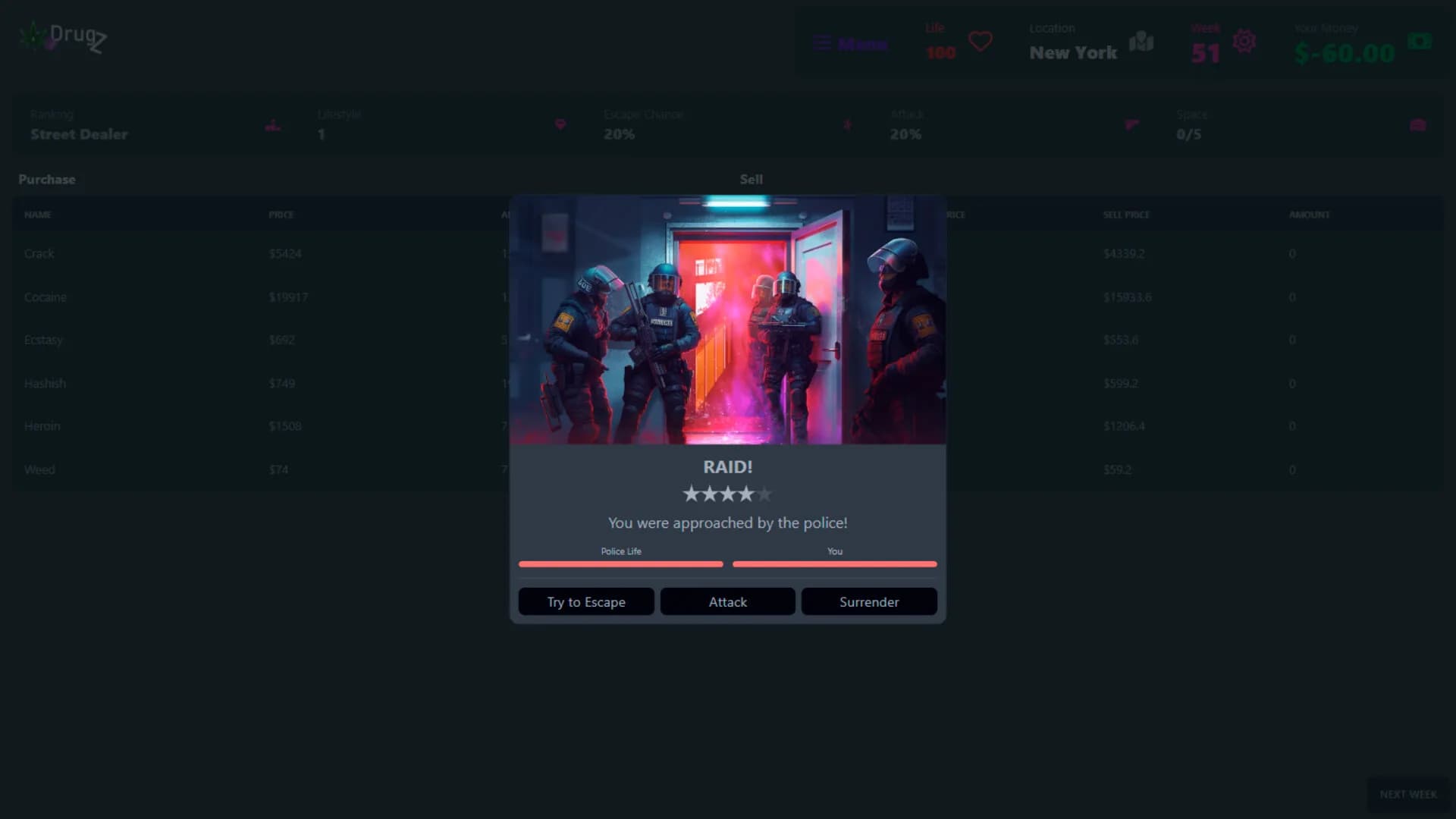 Drugz - 2D Drug Empire Simulator görsel 2