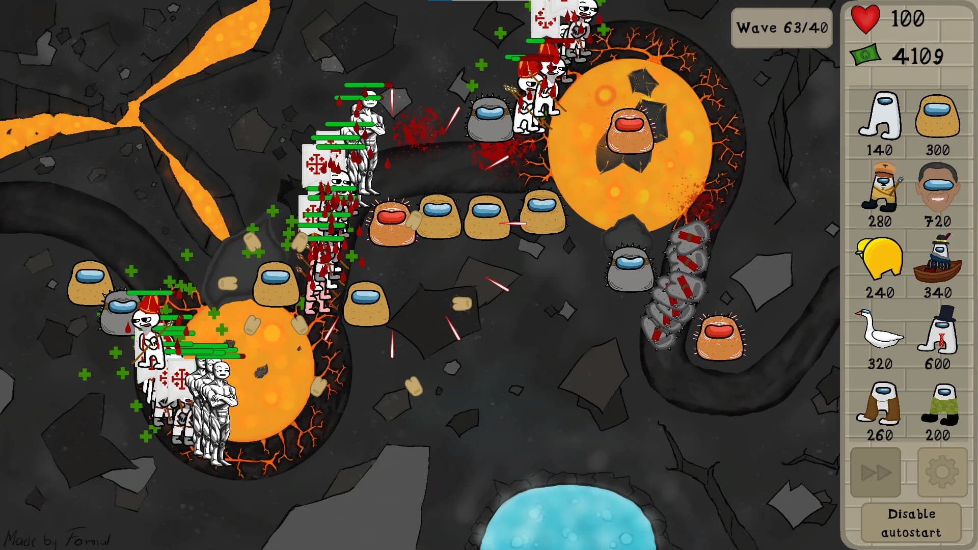Amogus TD 2 - Defense of the Sus görsel 3