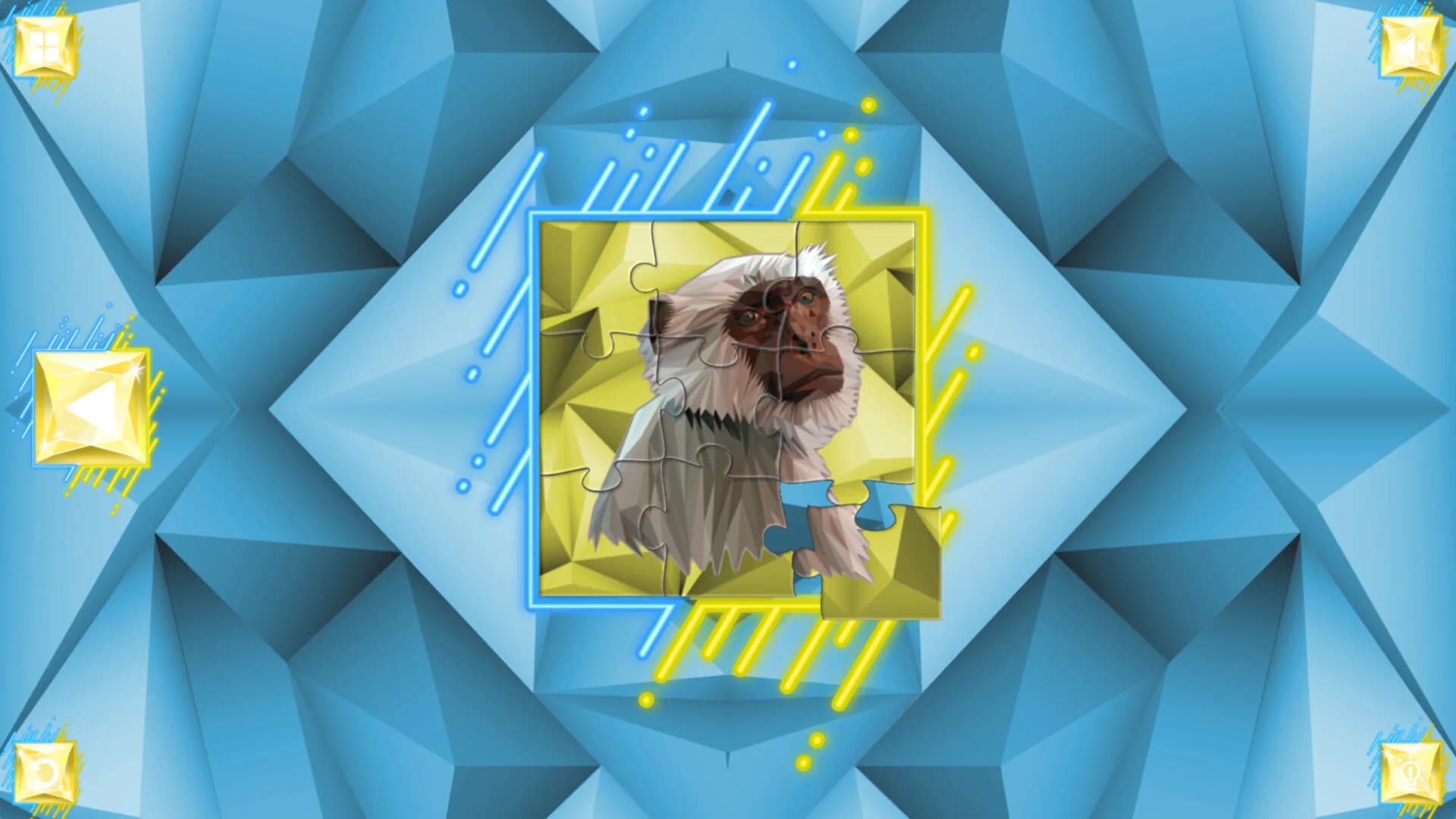 Poly Jigsaw: Primates görsel 3
