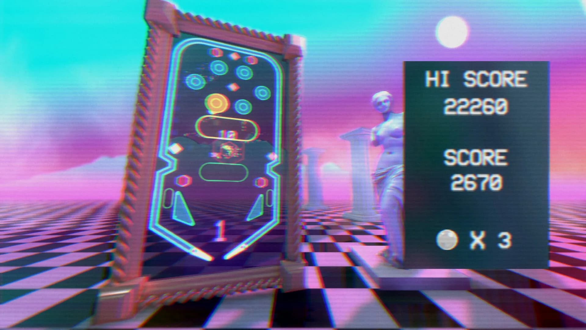 Vaporwave Pinball görsel 4