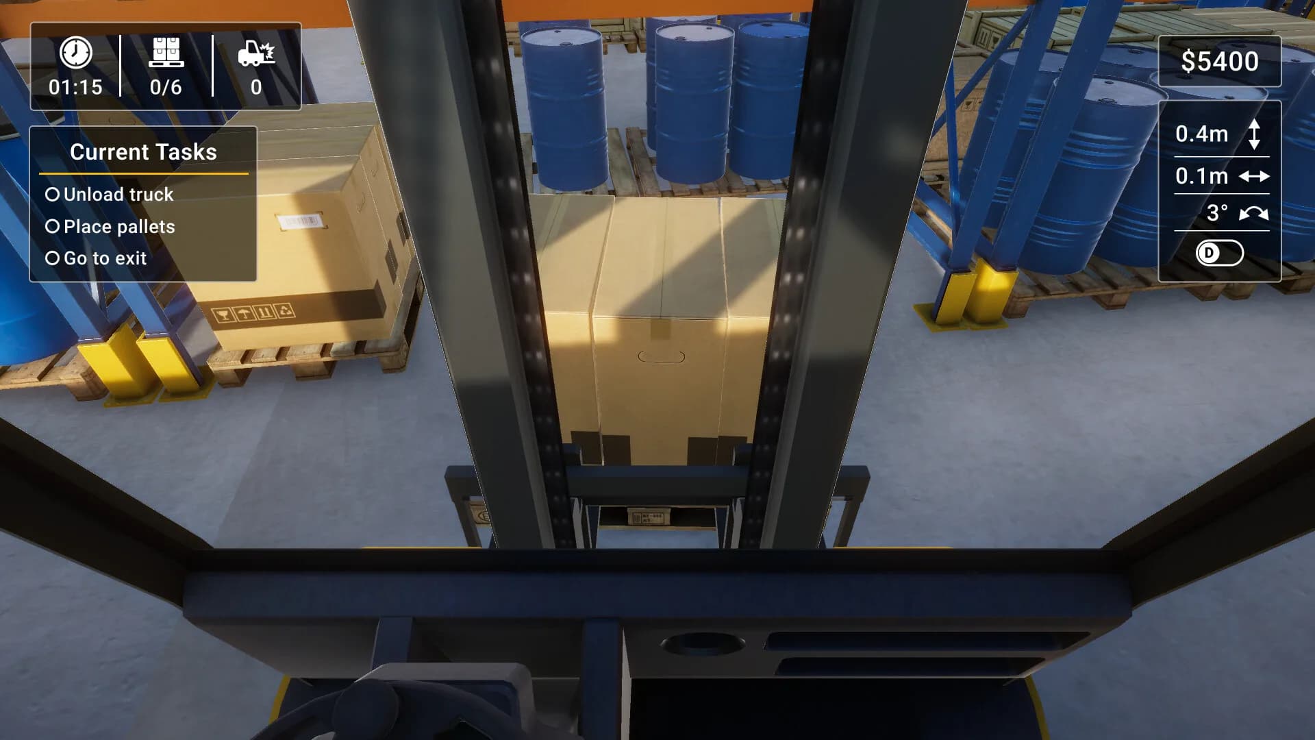 Forklift Simulator 2023 görsel 3