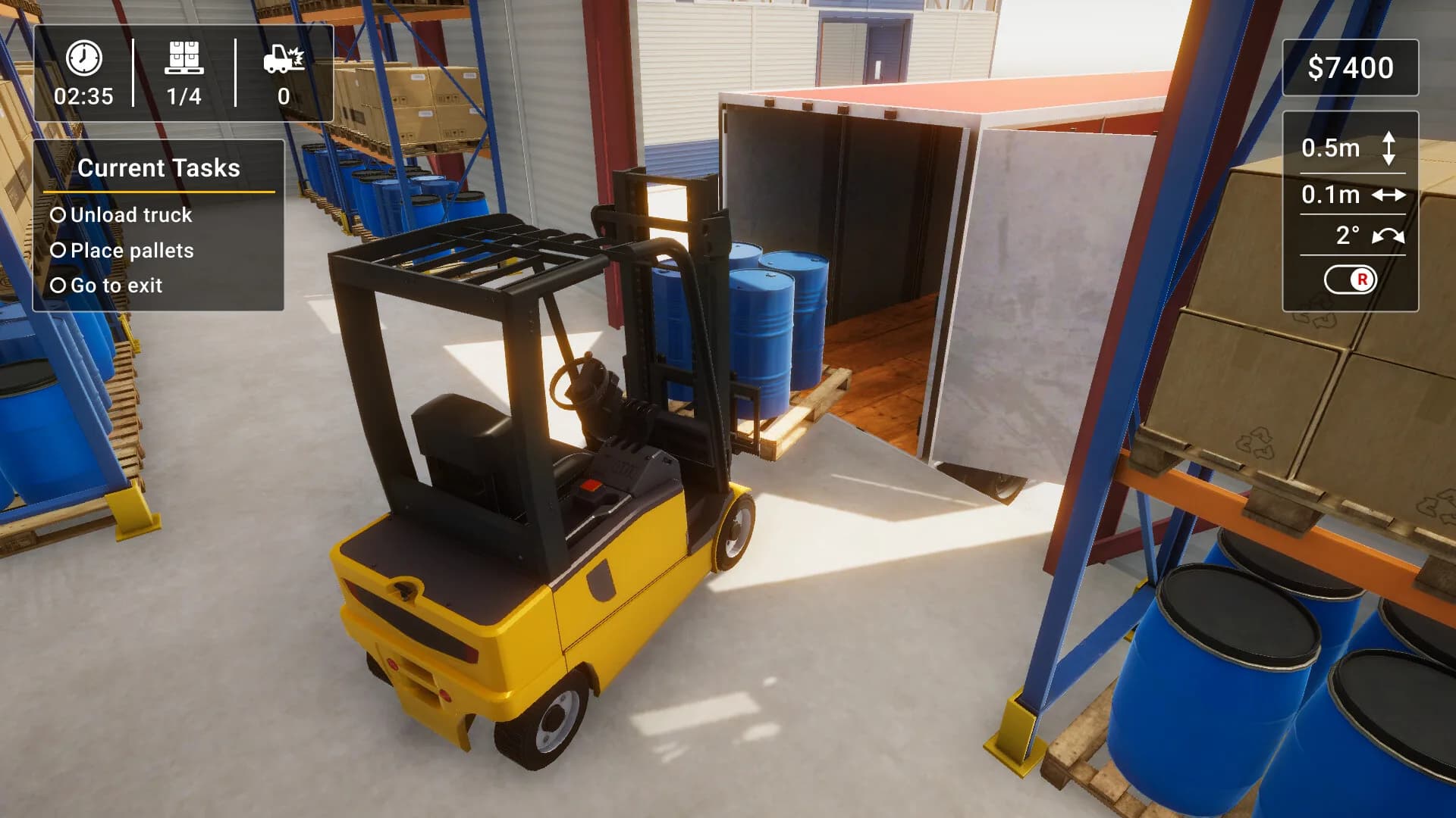 Forklift Simulator 2023 görsel 6