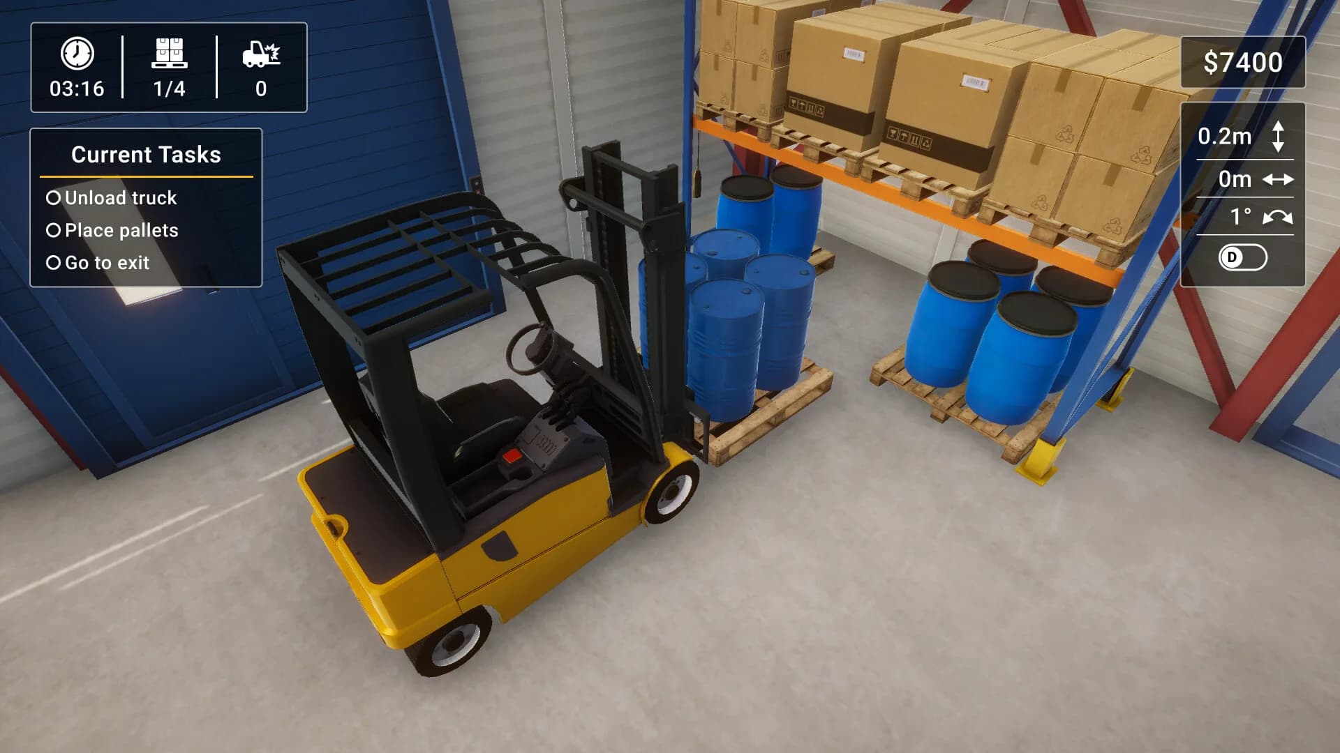 Forklift Simulator 2023 görsel 7