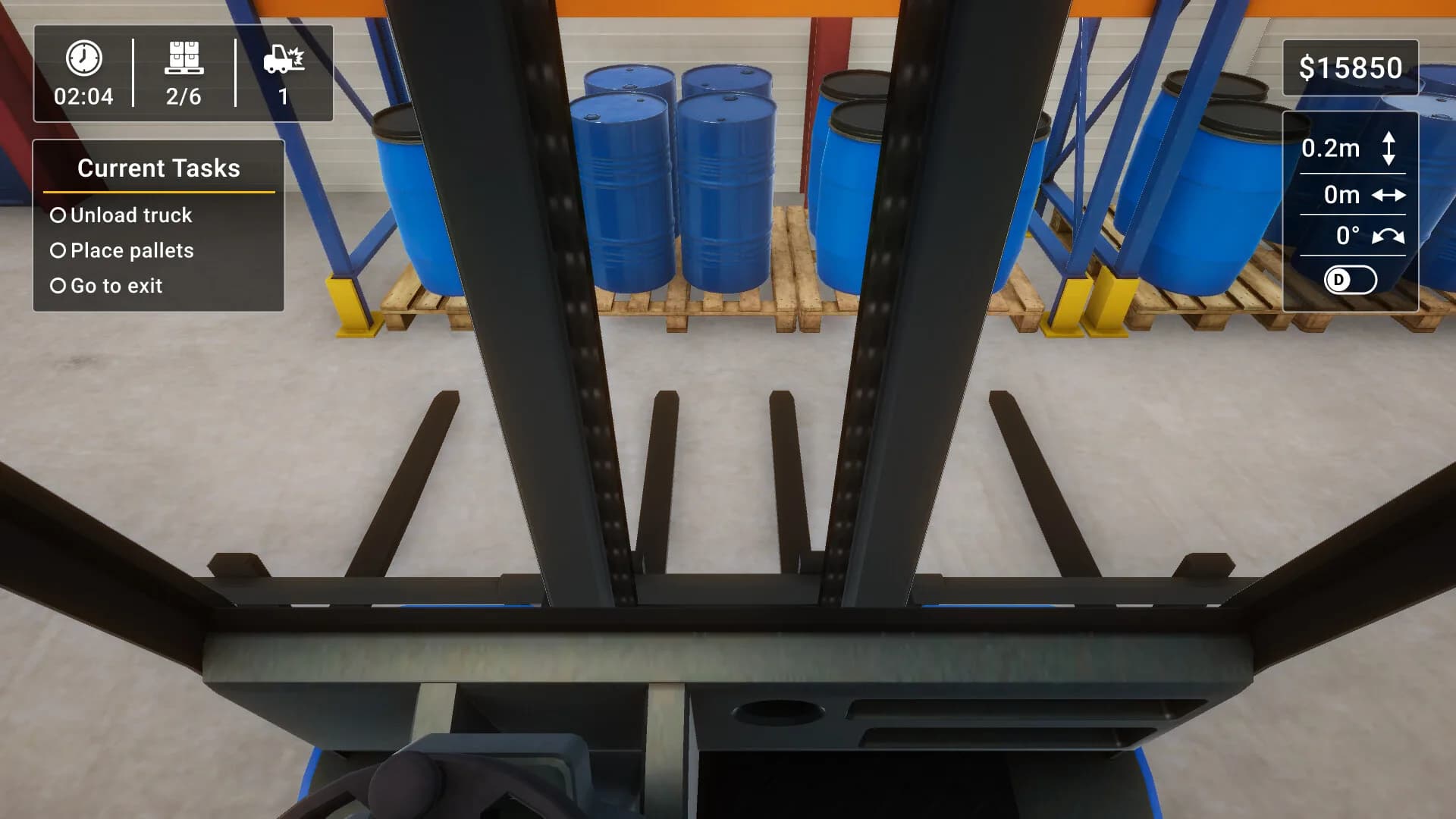Forklift Simulator 2023 görsel 9
