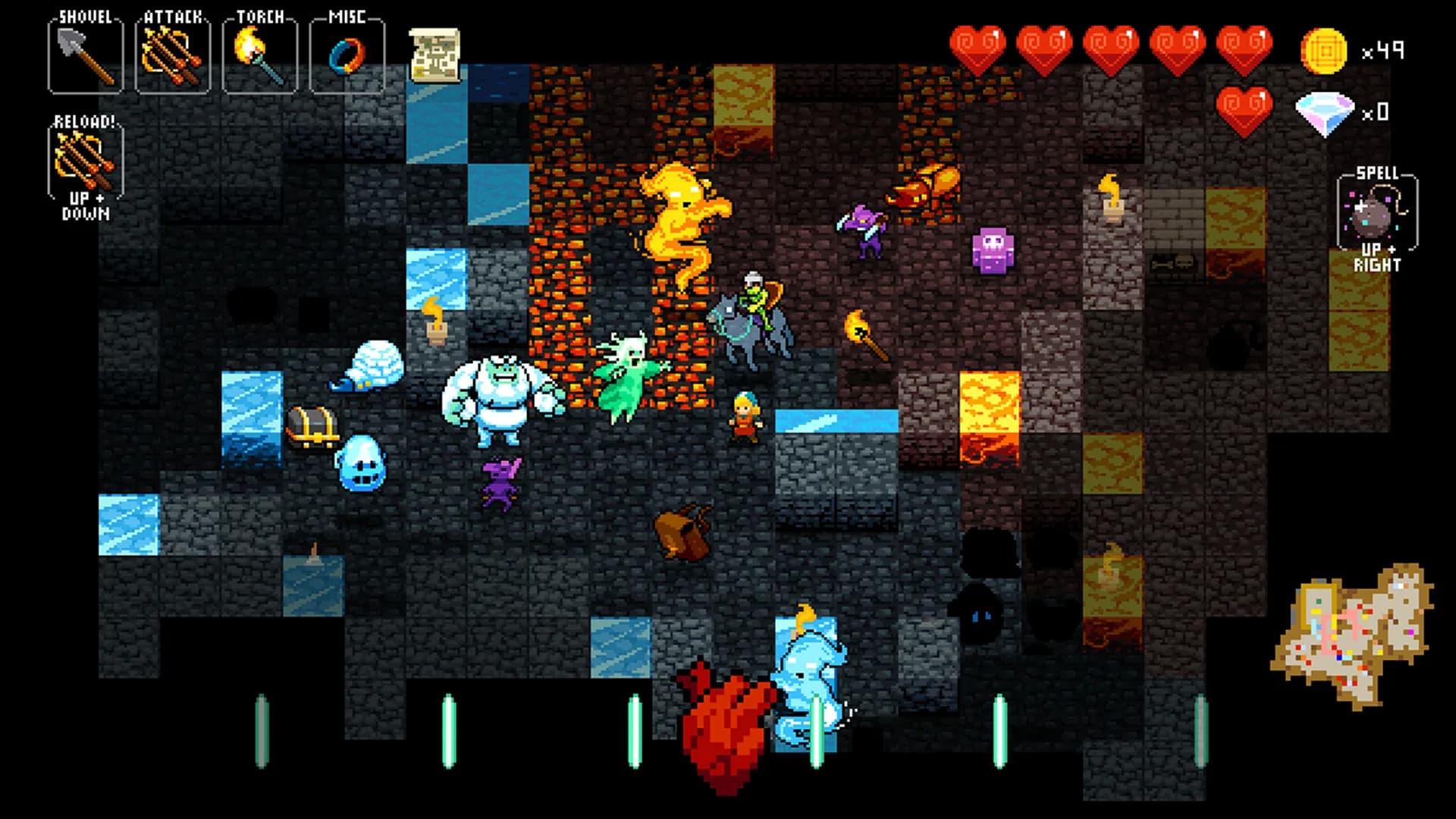 Crypt of the NecroDancer görsel 5