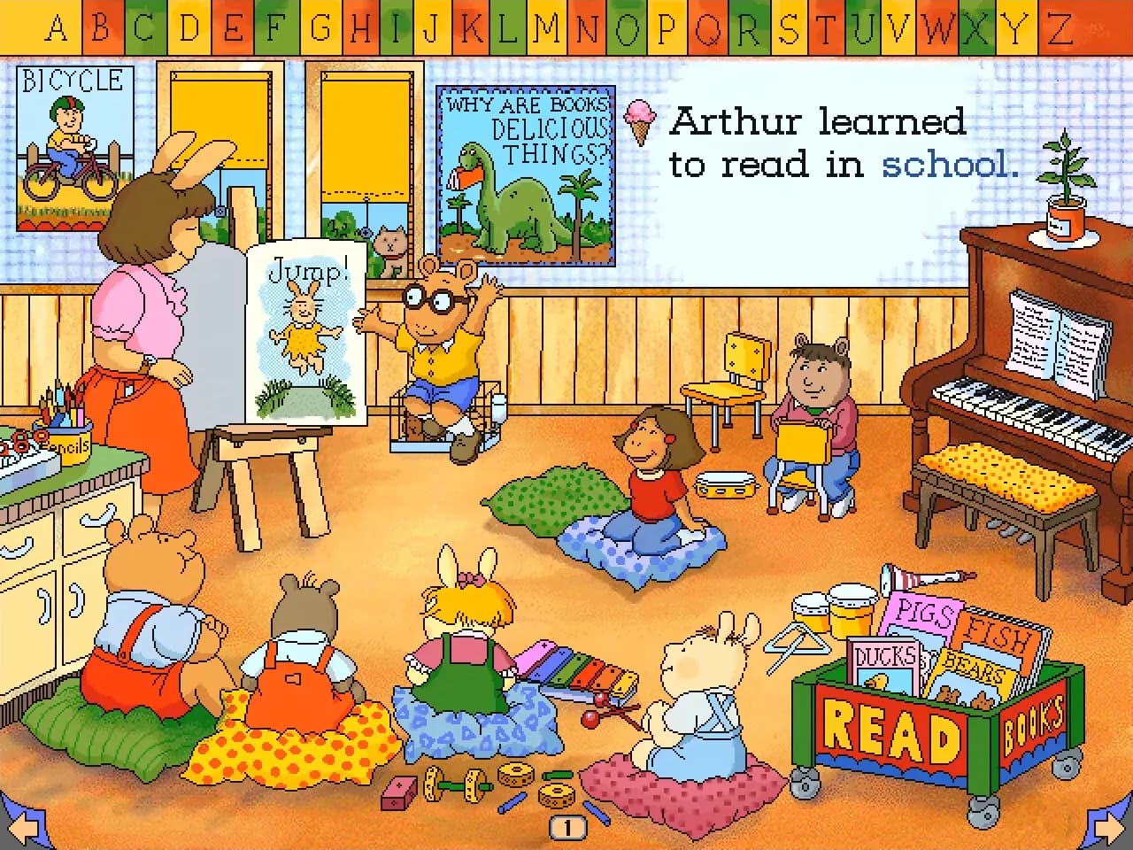 Arthur's Reading Race görsel 2