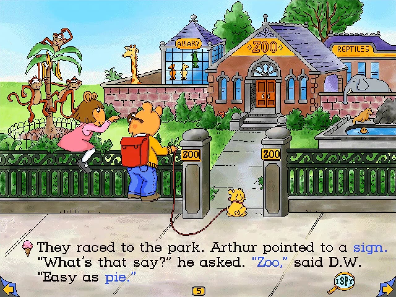 Arthur's Reading Race görsel 3