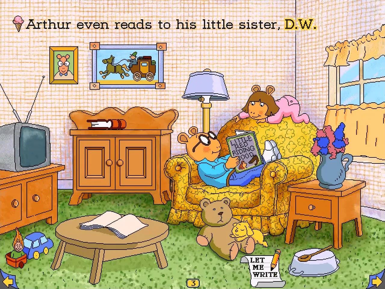 Arthur's Reading Race görsel 5