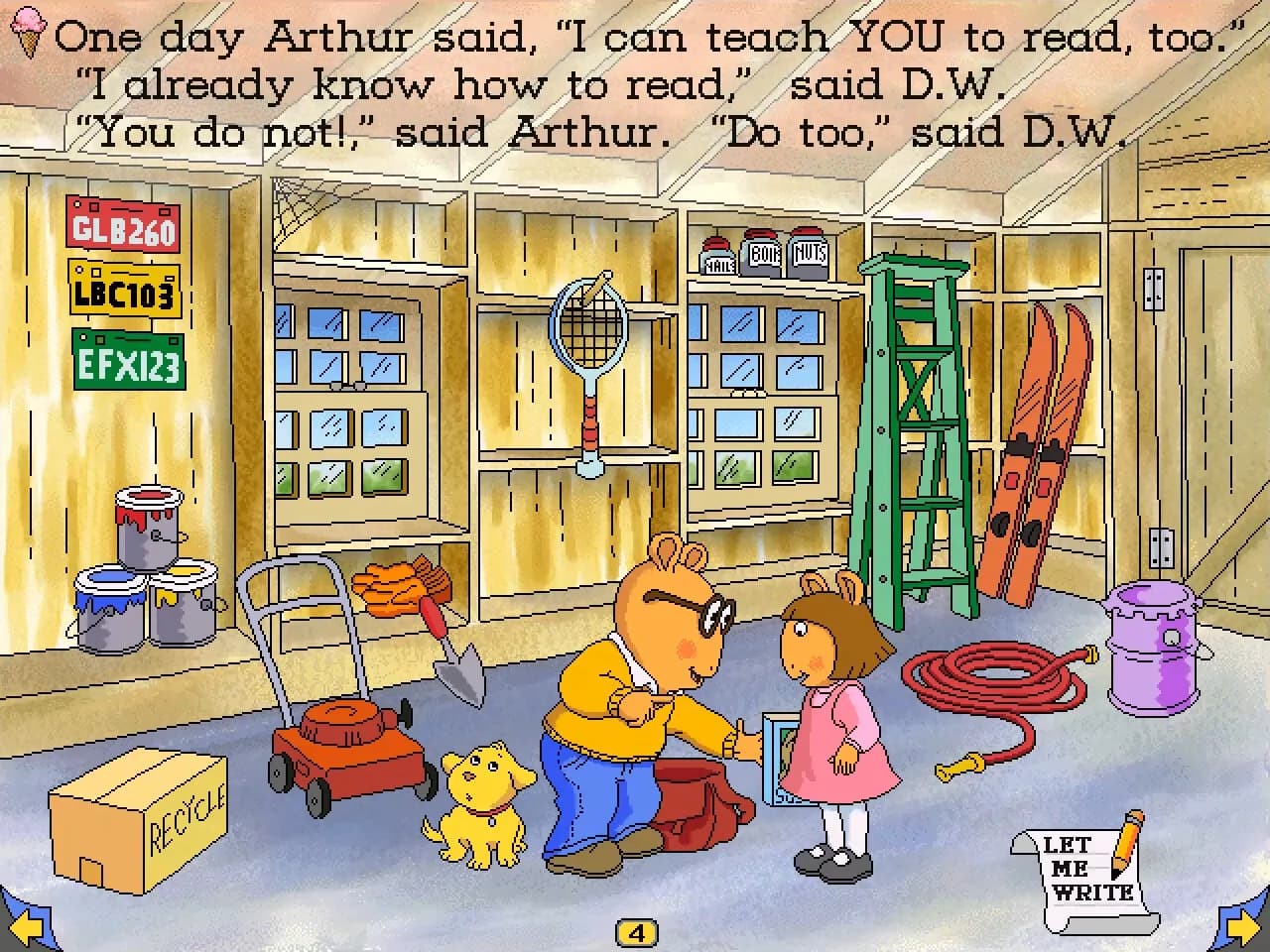 Arthur's Reading Race görsel 7