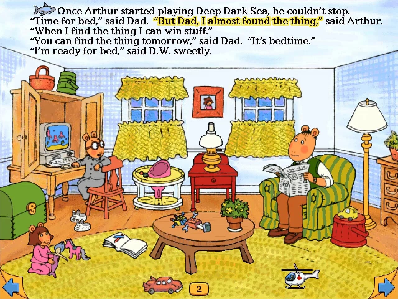 Arthur's Computer Adventure görsel 9