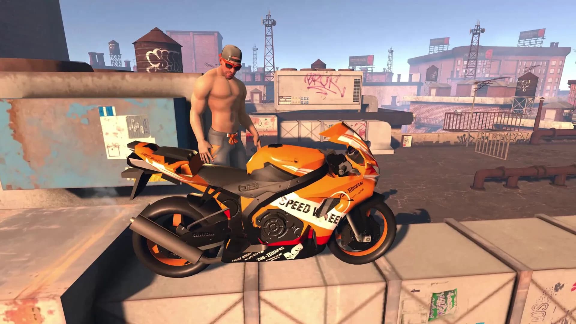 Bike Stunt 3D Freestyle görsel 6