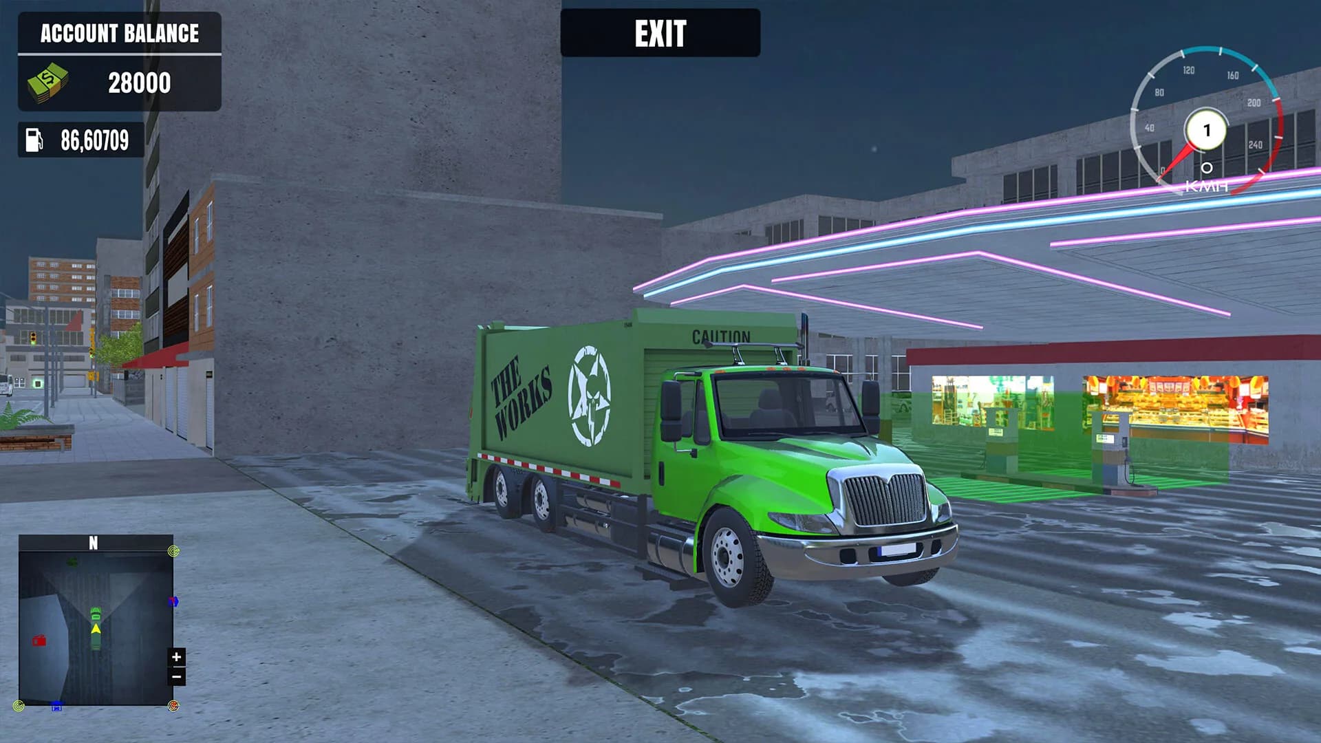 Garbage Truck Driving Simulator görsel 5