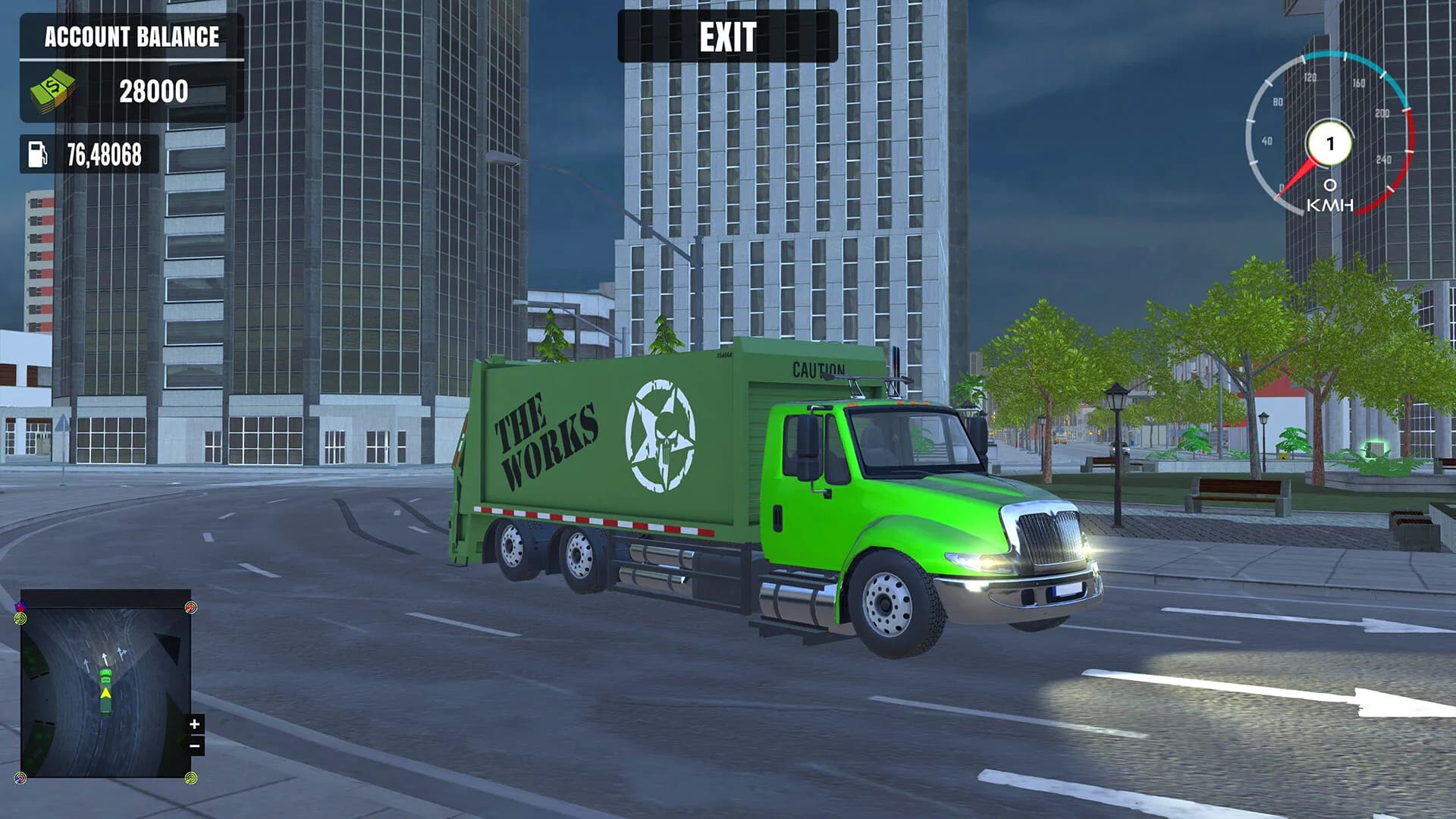Garbage Truck Driving Simulator görsel 6