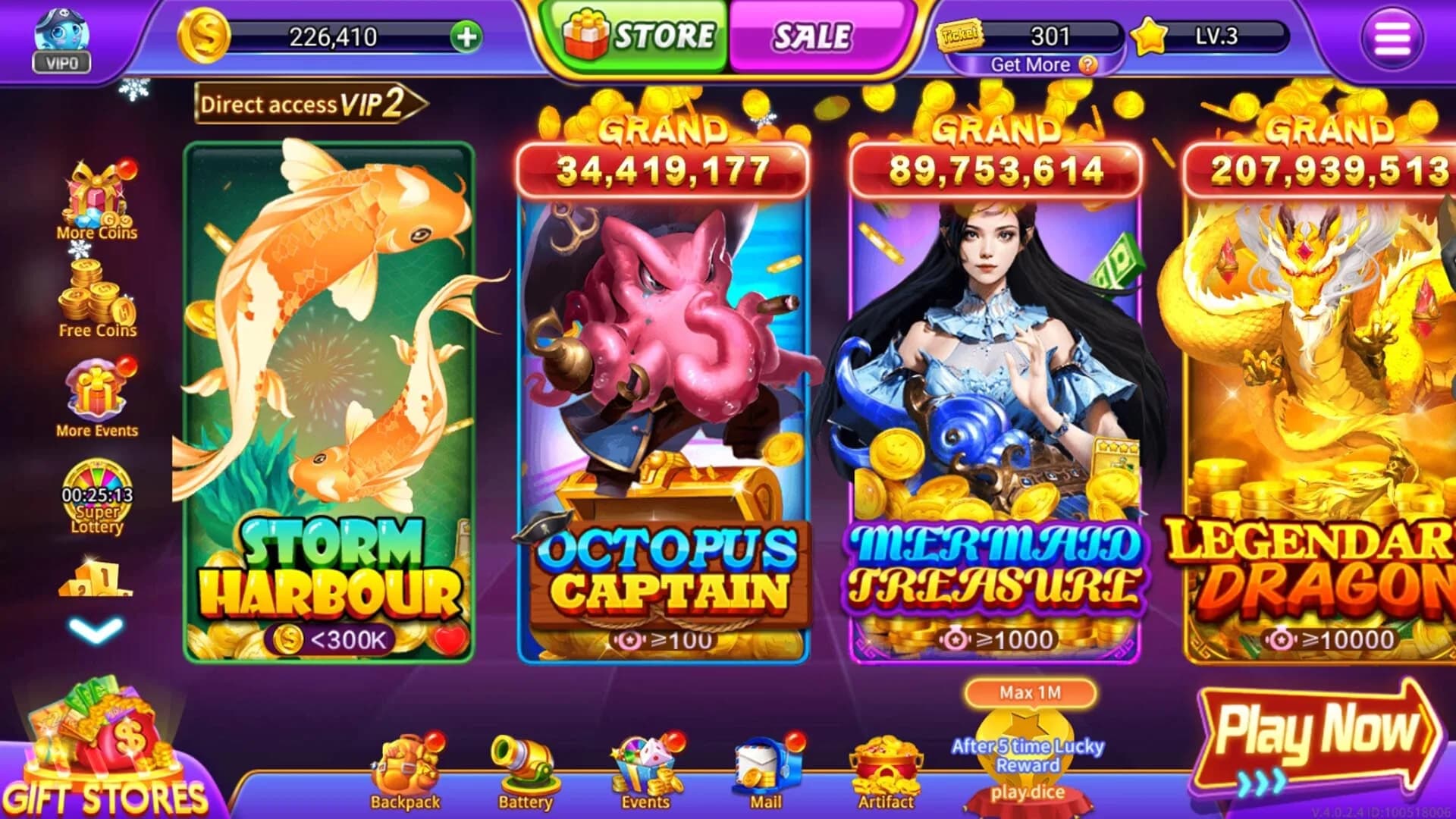 街机休闲捕鱼-Classic Arcade Fishing görsel 2