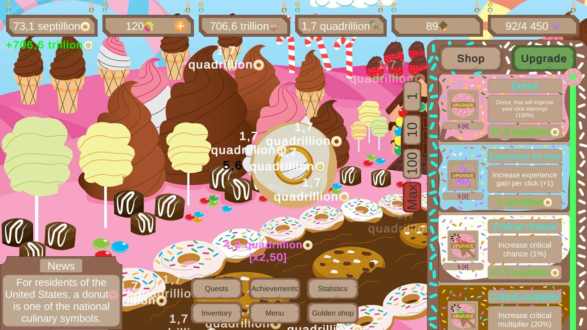 Donut Land Clicker görsel 3