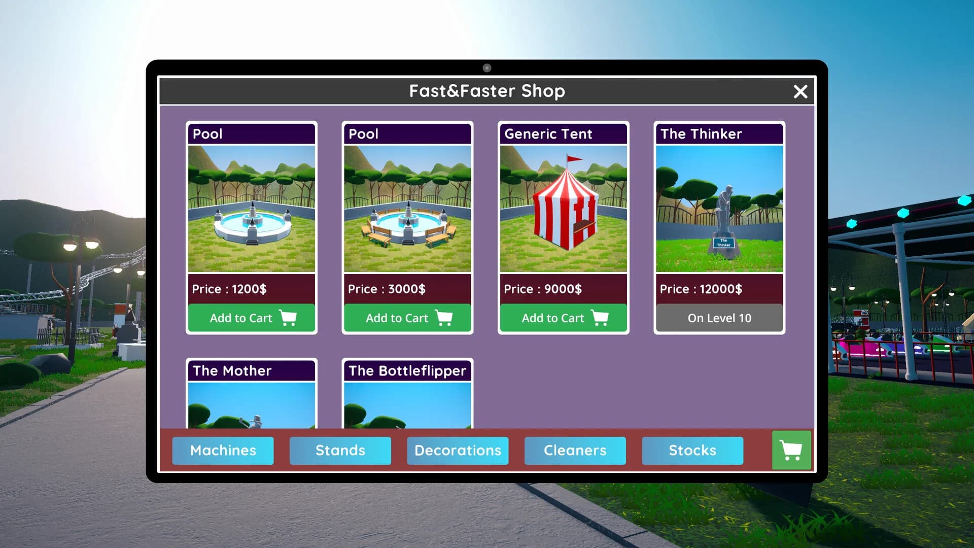 Amusement Park Simulator görsel 8