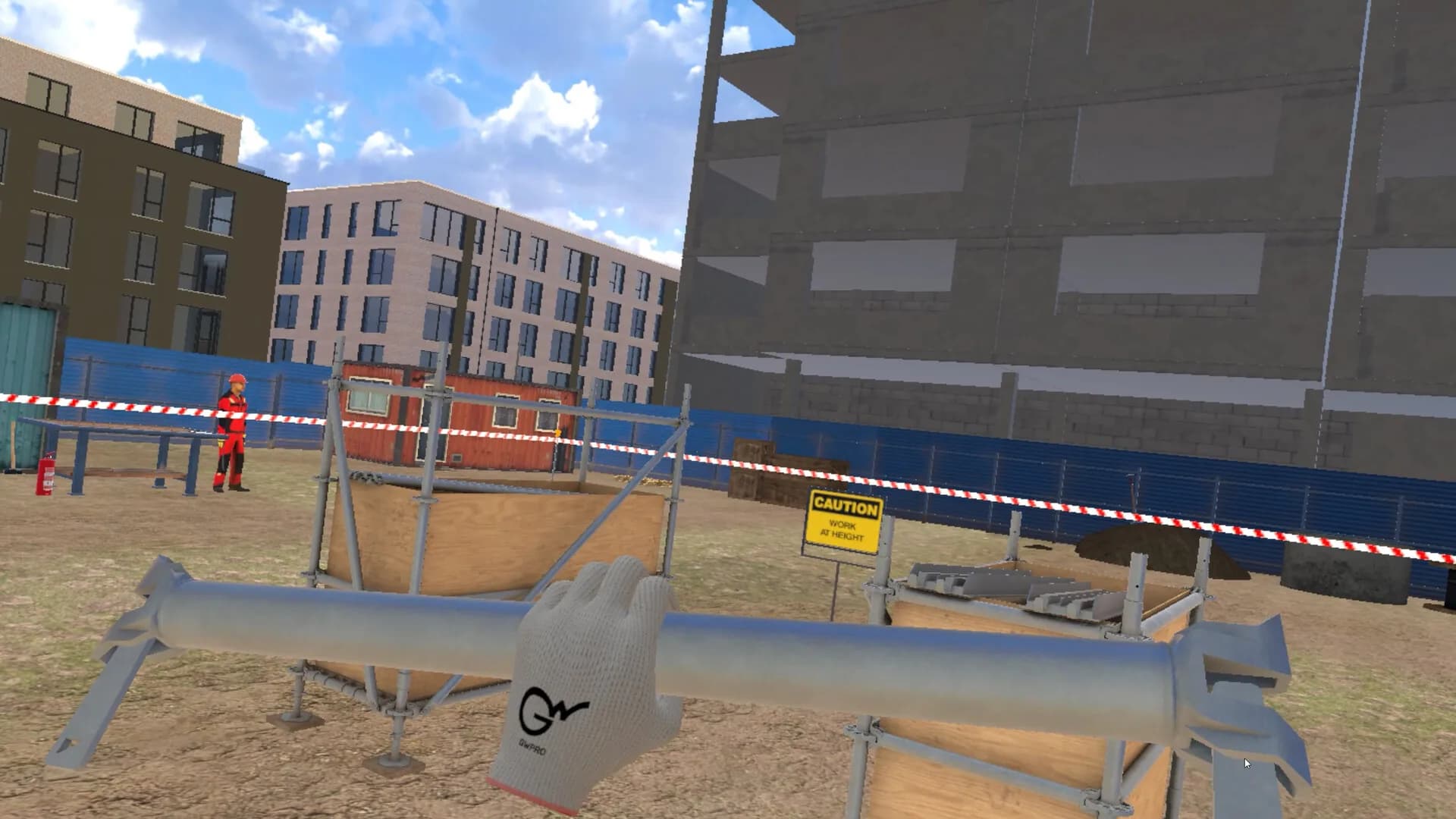 Wedge Lock Scaffolding VR Training görsel 2