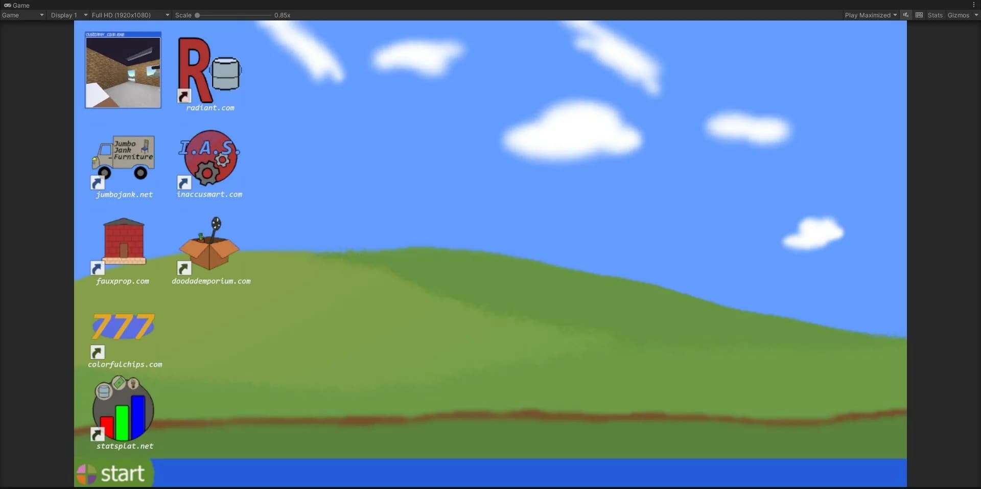 Paint Desk Simulator görsel 2