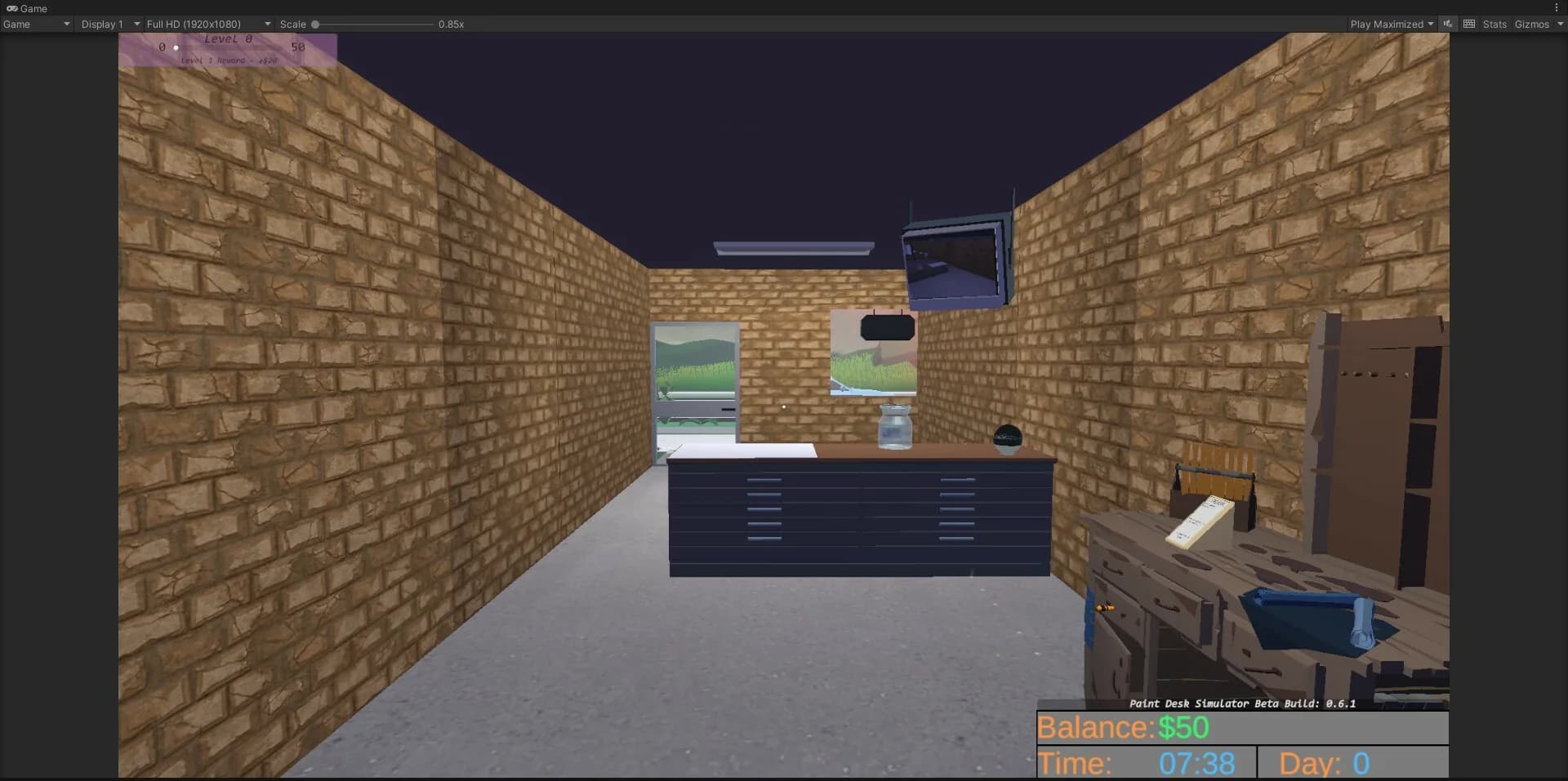 Paint Desk Simulator görsel 6