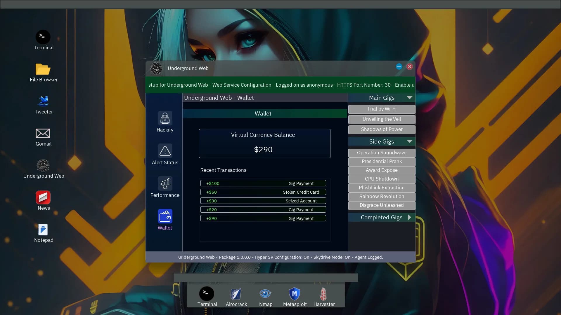 Anonymous Hacker Simulator: Prologue görsel 9