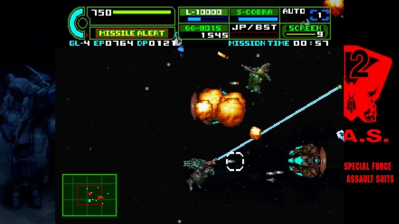 Assault Suit Leynos 2 Saturn Tribute görsel 9
