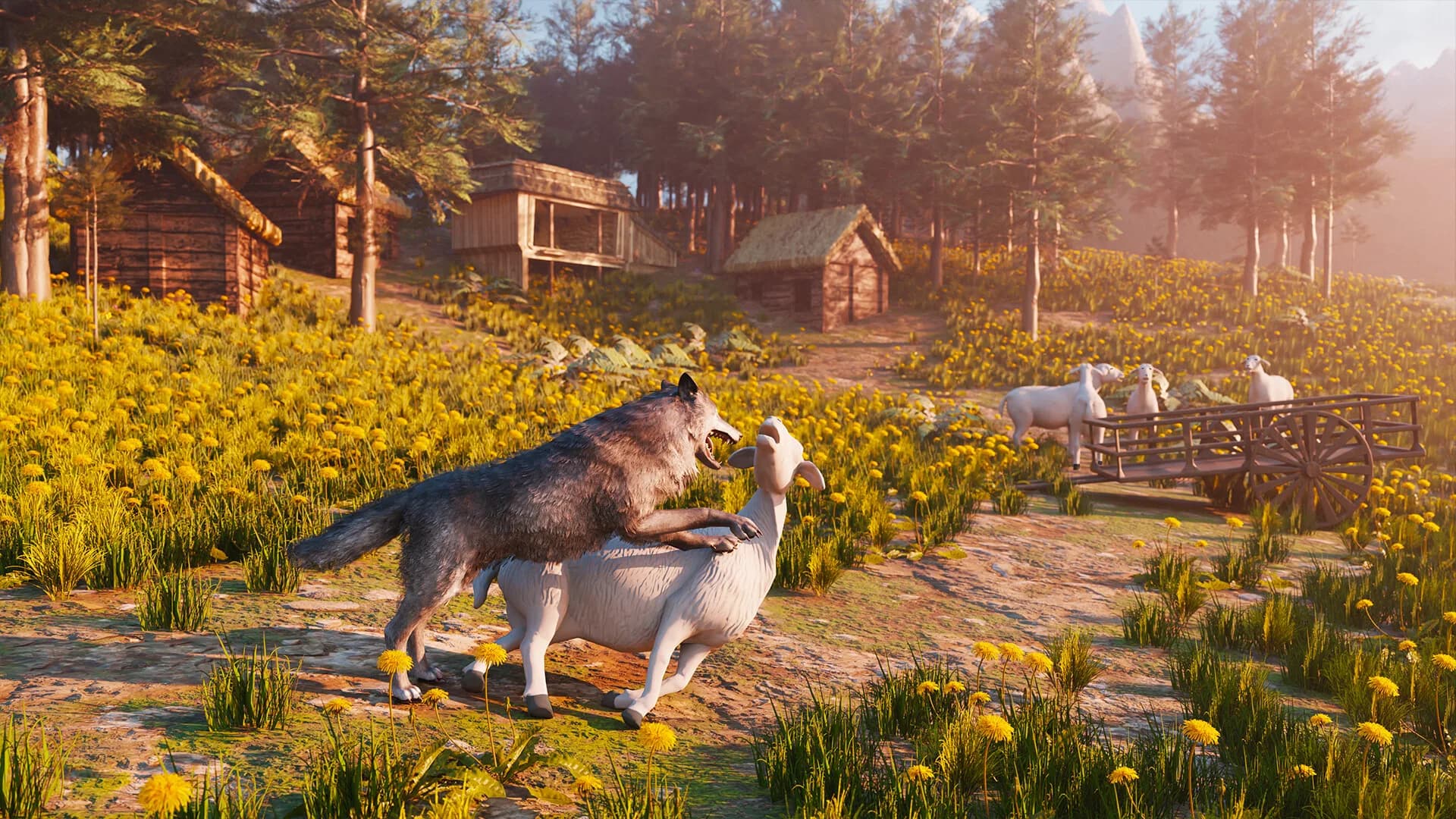 Wolf Simulator RPG görsel 9
